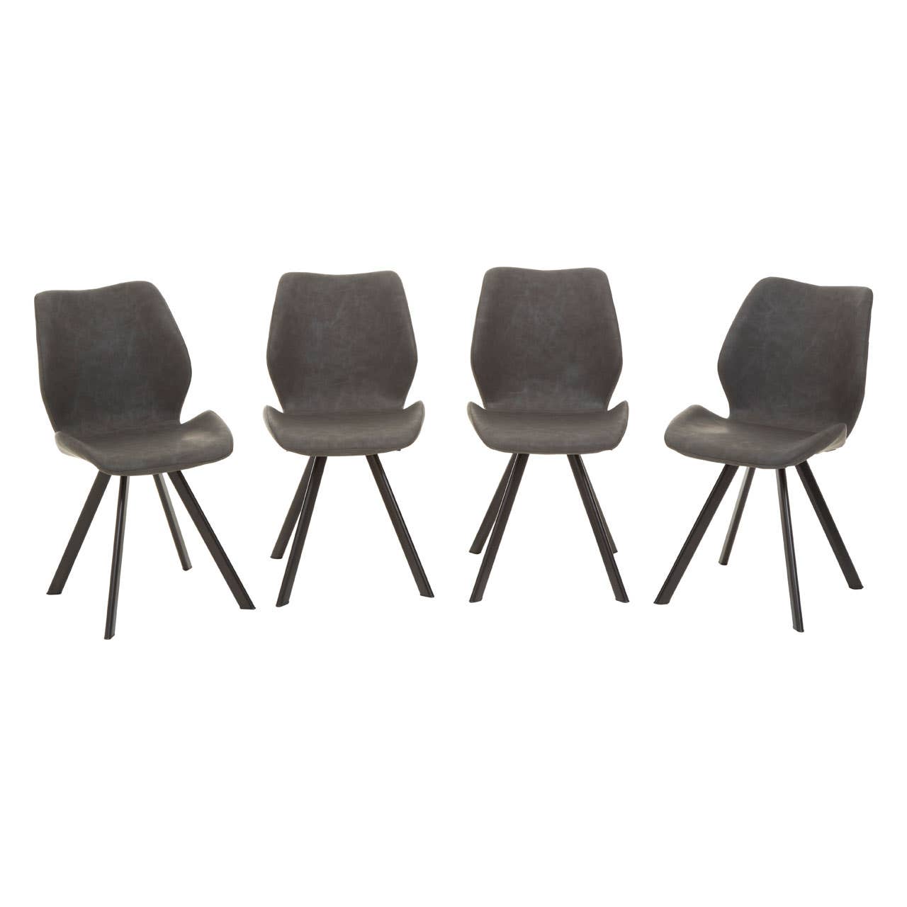 WESTON ROUND GREY DINING SET