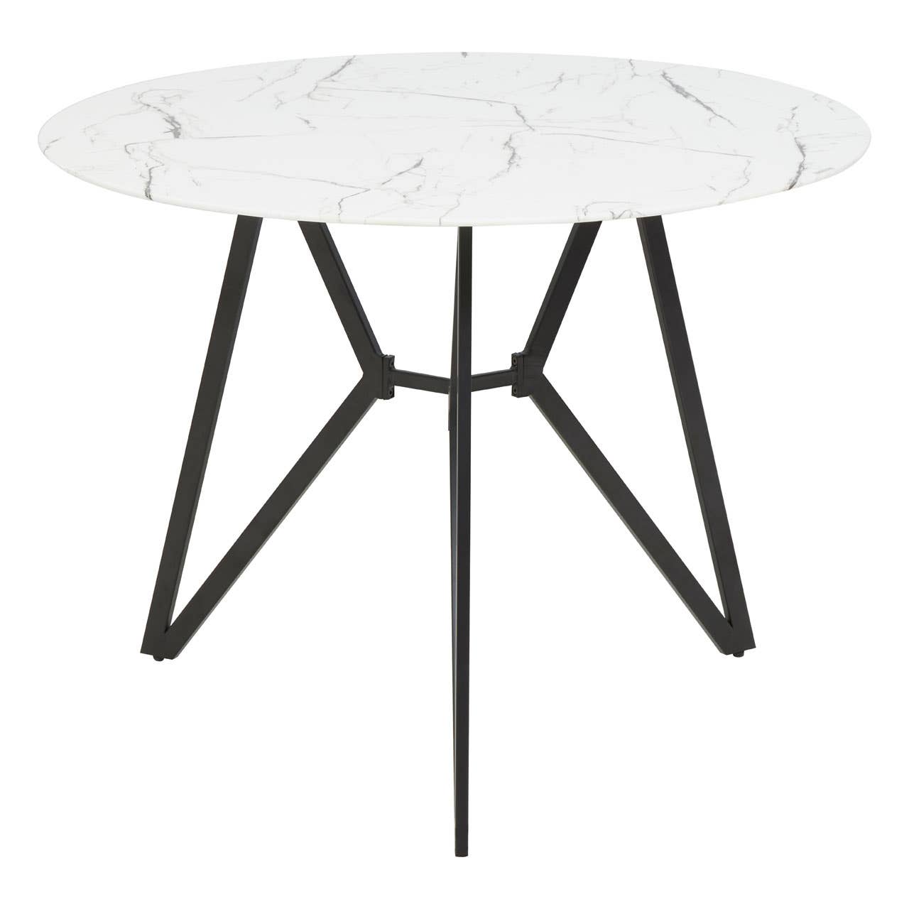 WESTON ROUND GREY DINING SET