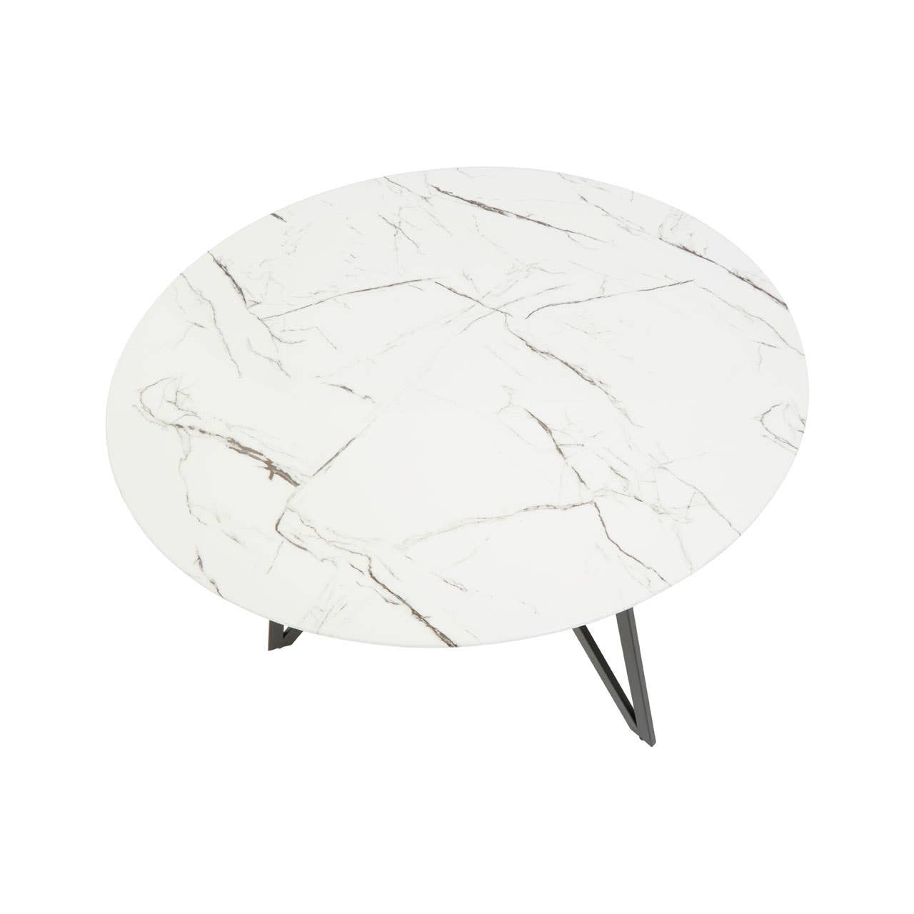 WESTON ROUND GREY DINING SET