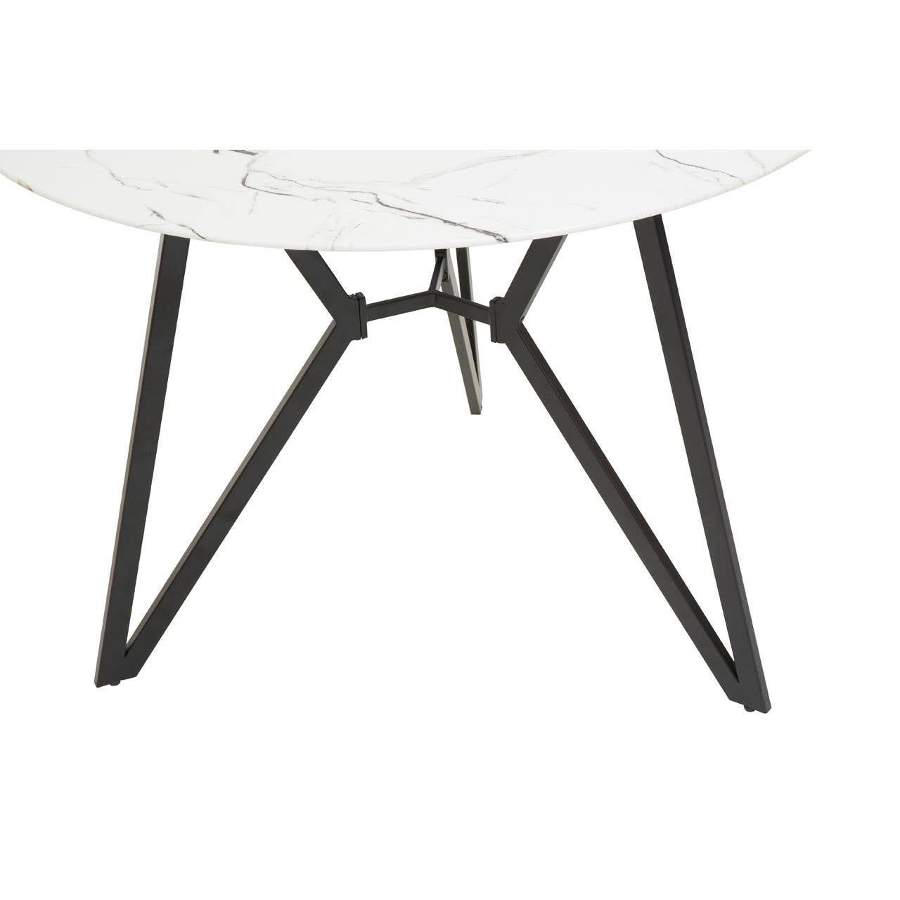 WESTON ROUND GREY DINING SET