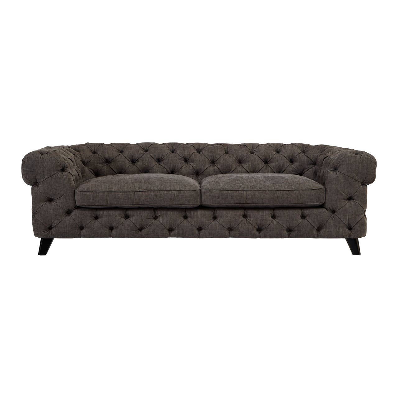 Harrington 3 Seater Grey Sofa