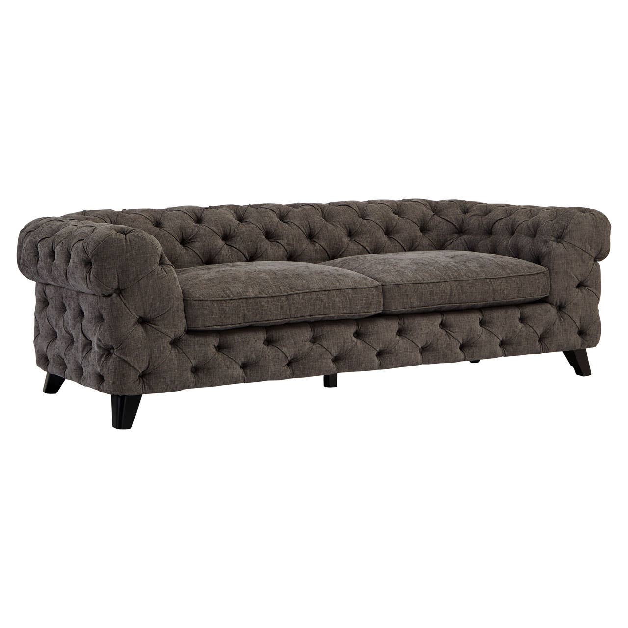 Harrington 3 Seater Grey Sofa