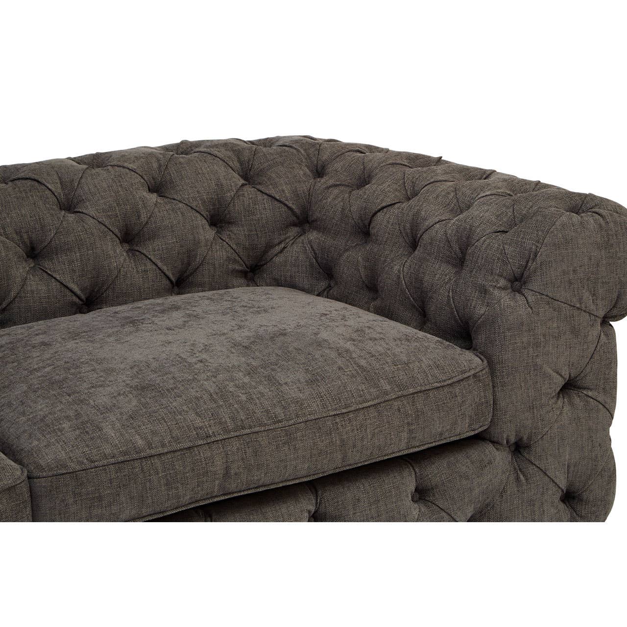 Harrington 3 Seater Grey Sofa