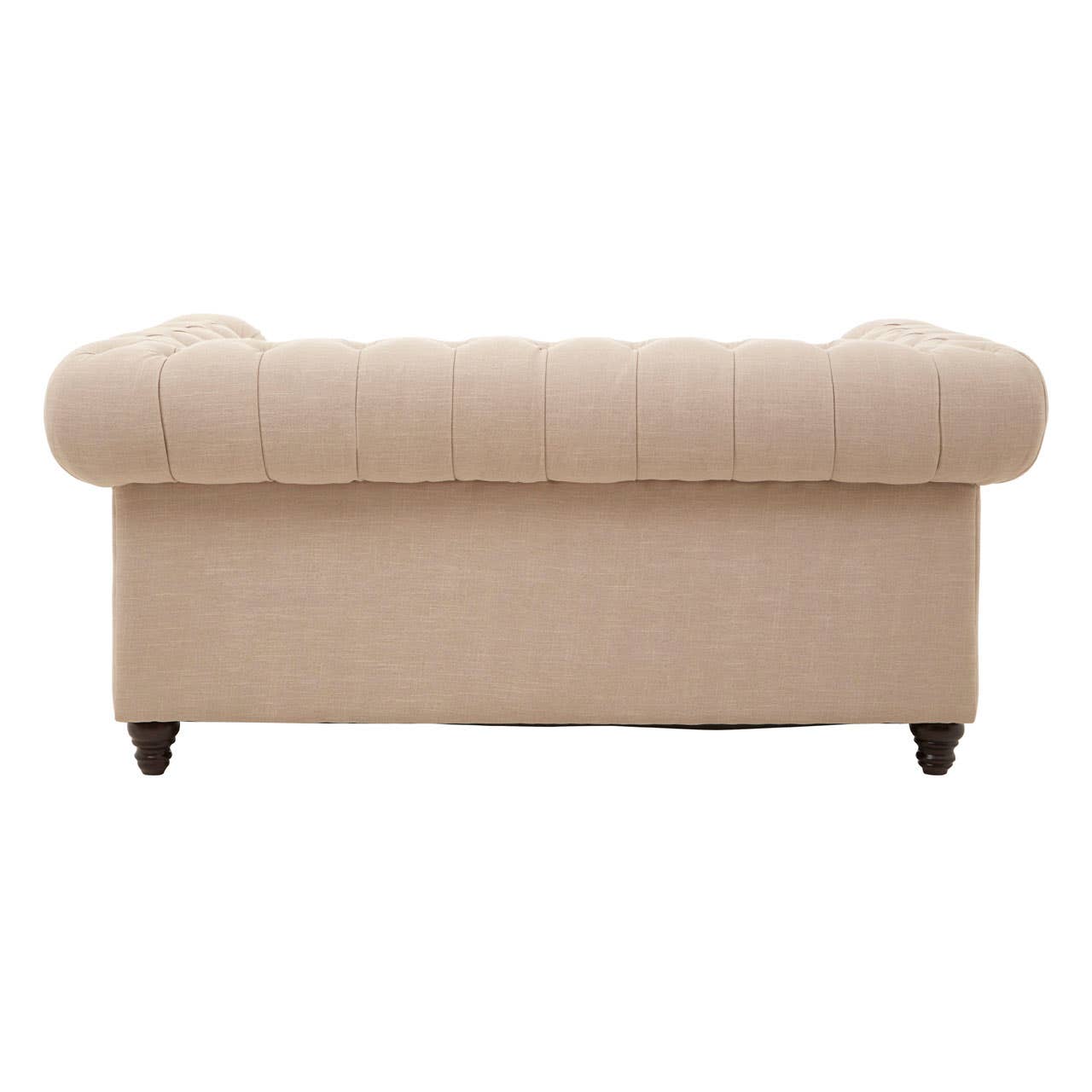 Stella 2 Seater Beige Linen Sofa