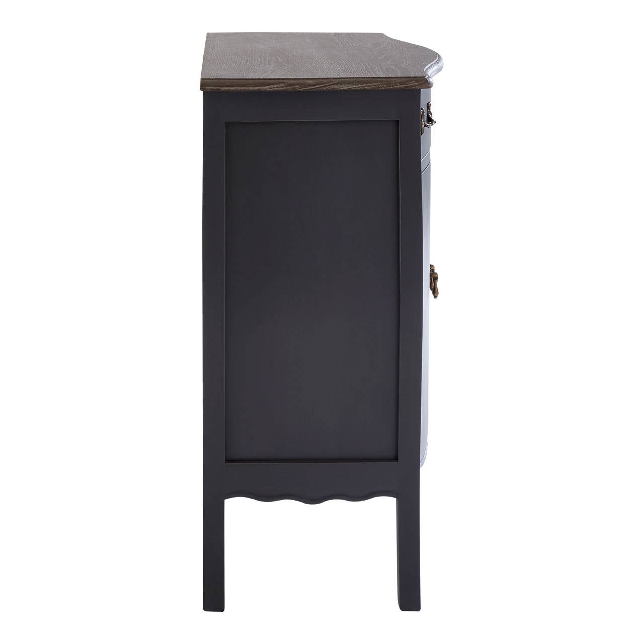 Loire 2 Door /2 Drawer Dark Grey Side Board
