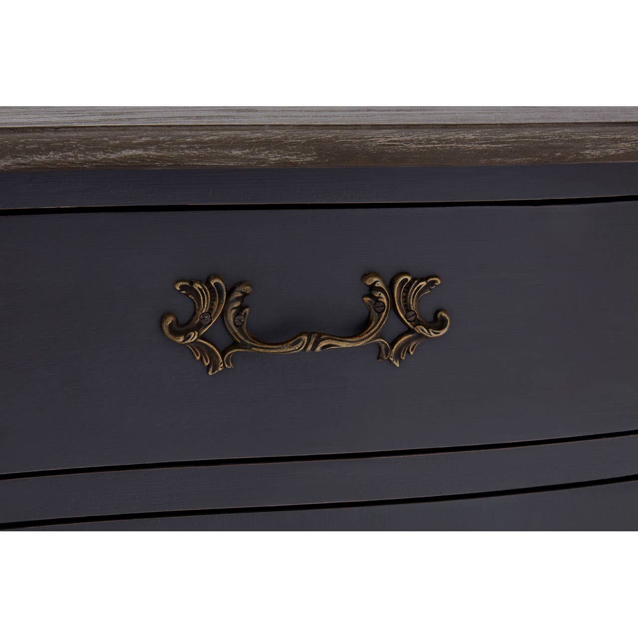 Loire 2 Door /2 Drawer Dark Grey Side Board