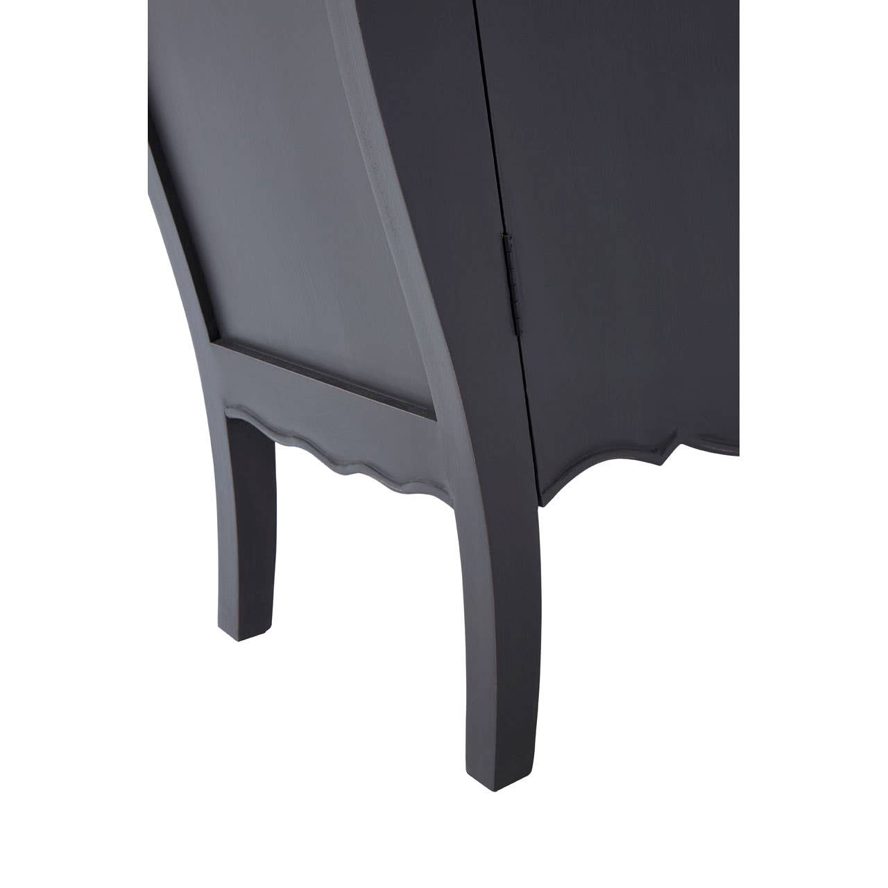 Loire 2 Door /2 Drawer Dark Grey Side Board