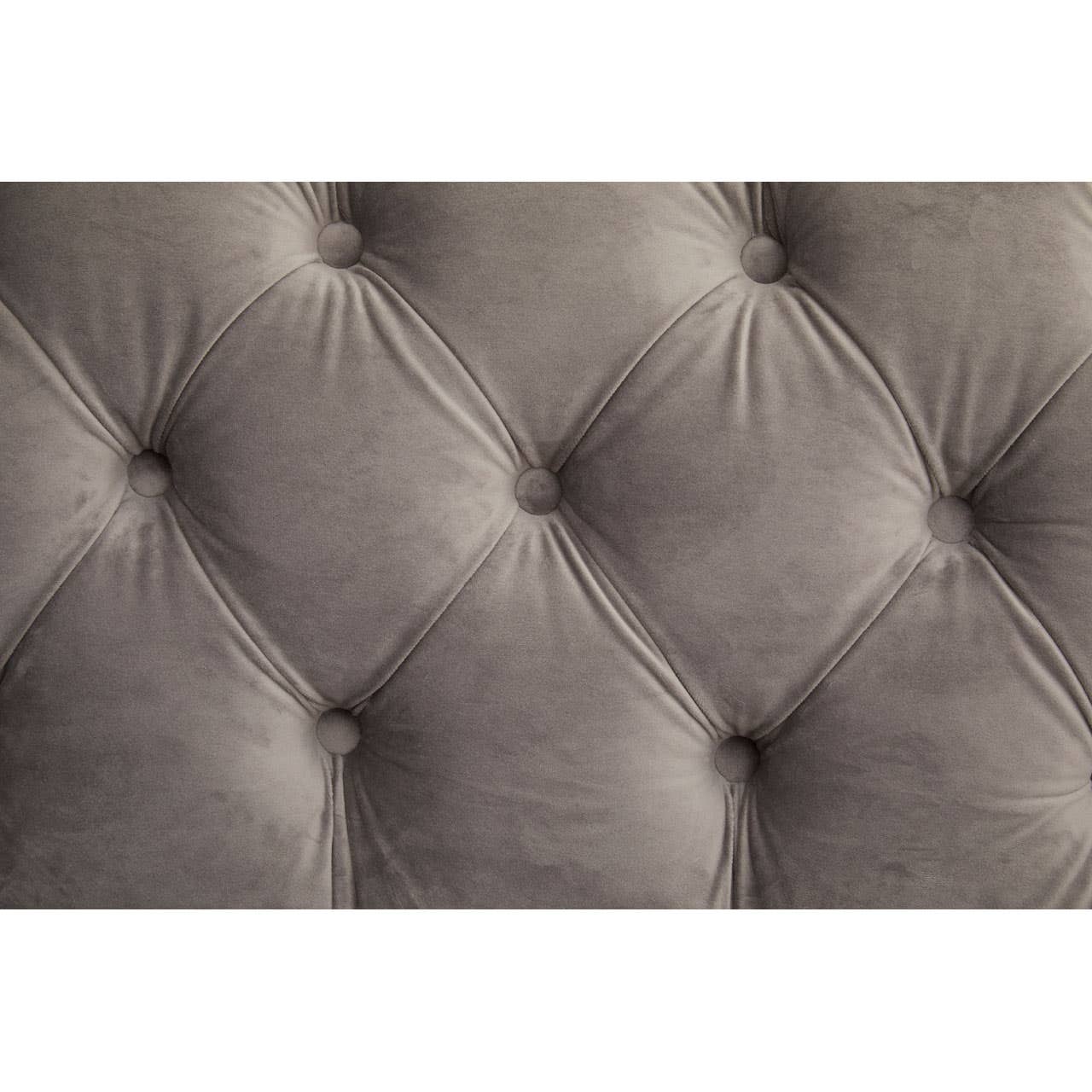 SASHA 2 SEAT GREY SOFA