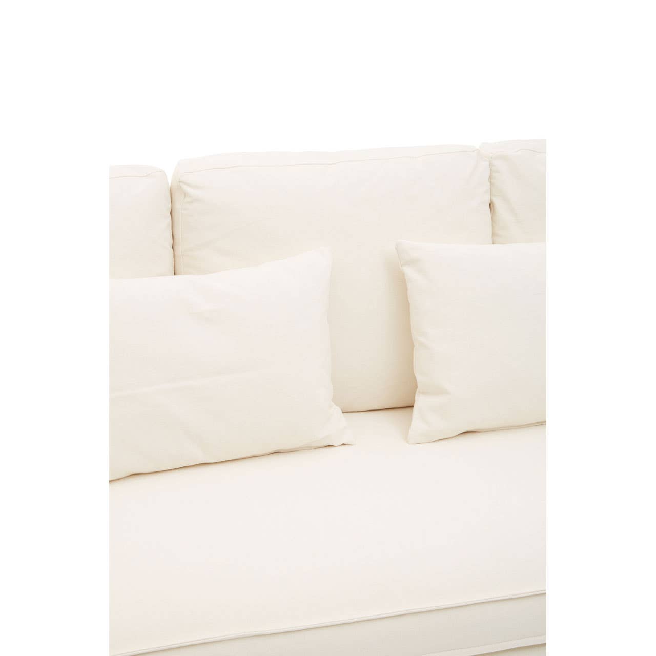 Menton 3 Seat Cream Sofa