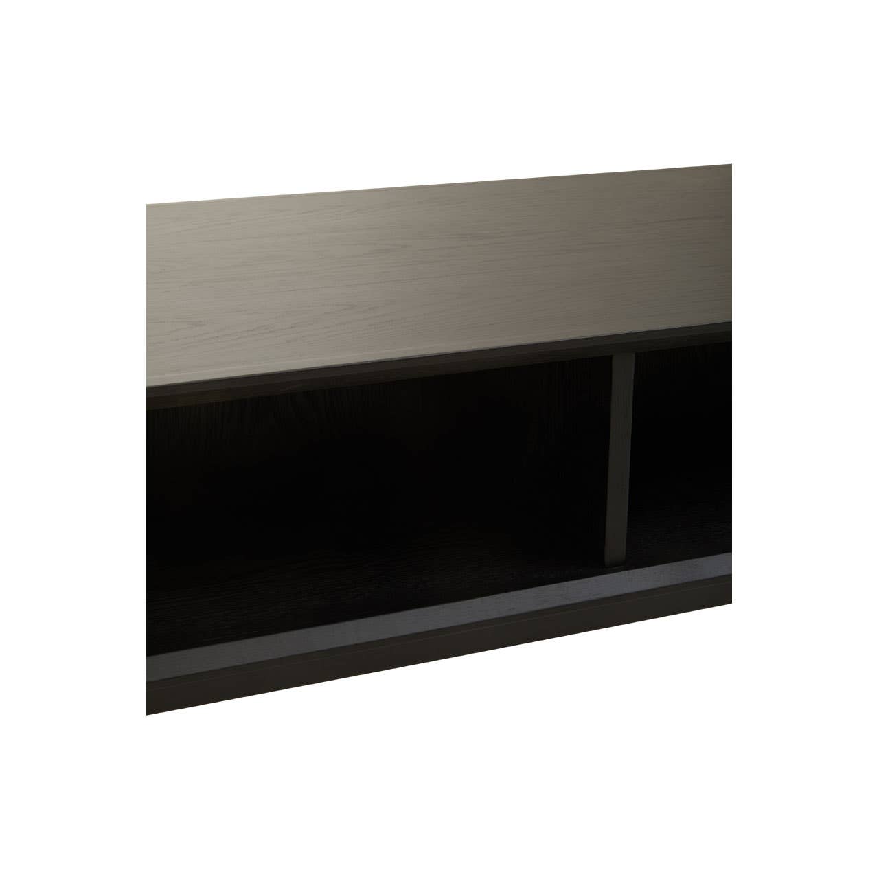Jakara Black Finish Wooden Coffee Table