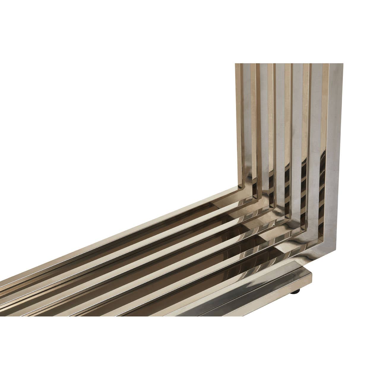 Moda White Marble Console Table