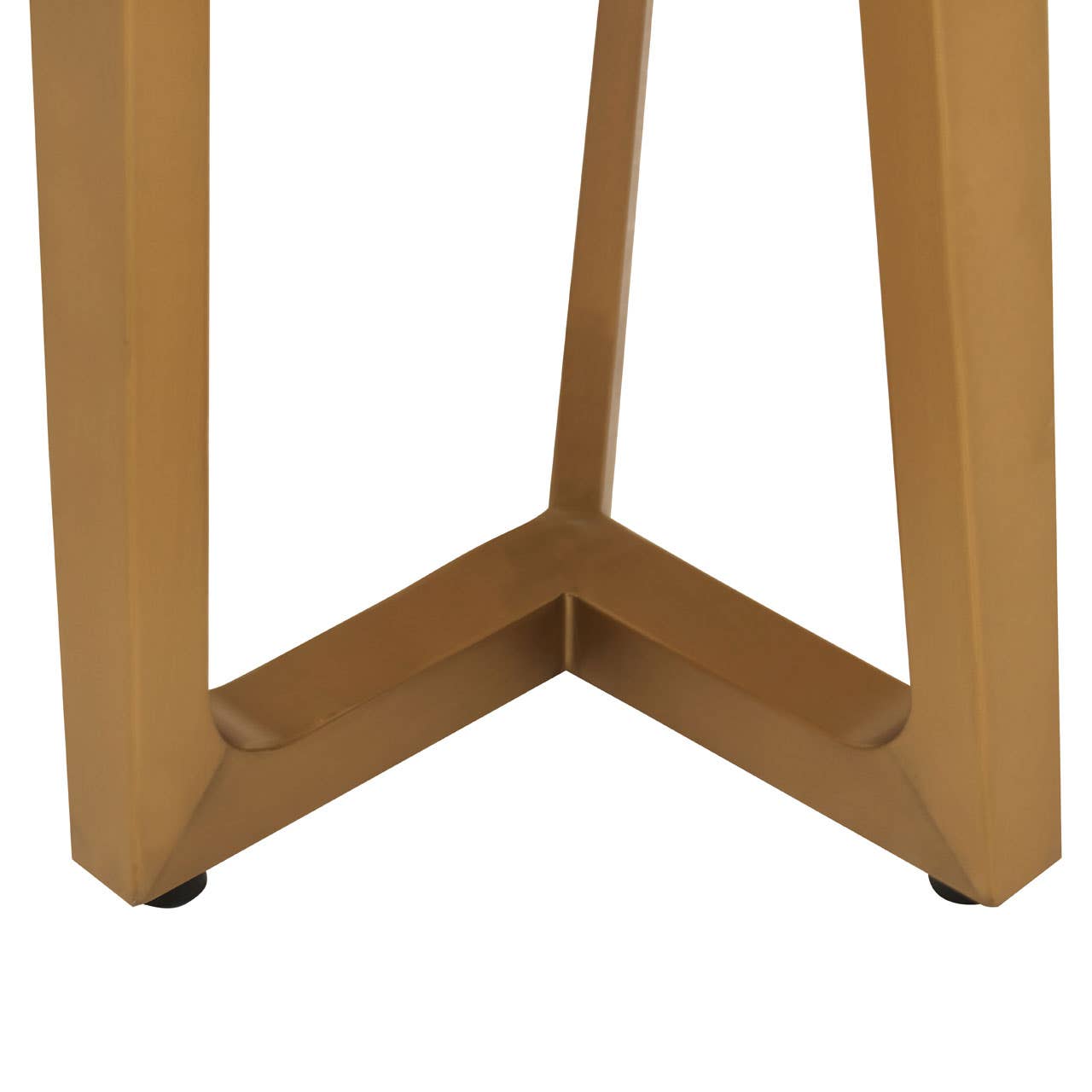 Moda White Marble Console Table With Brushed Gold Base