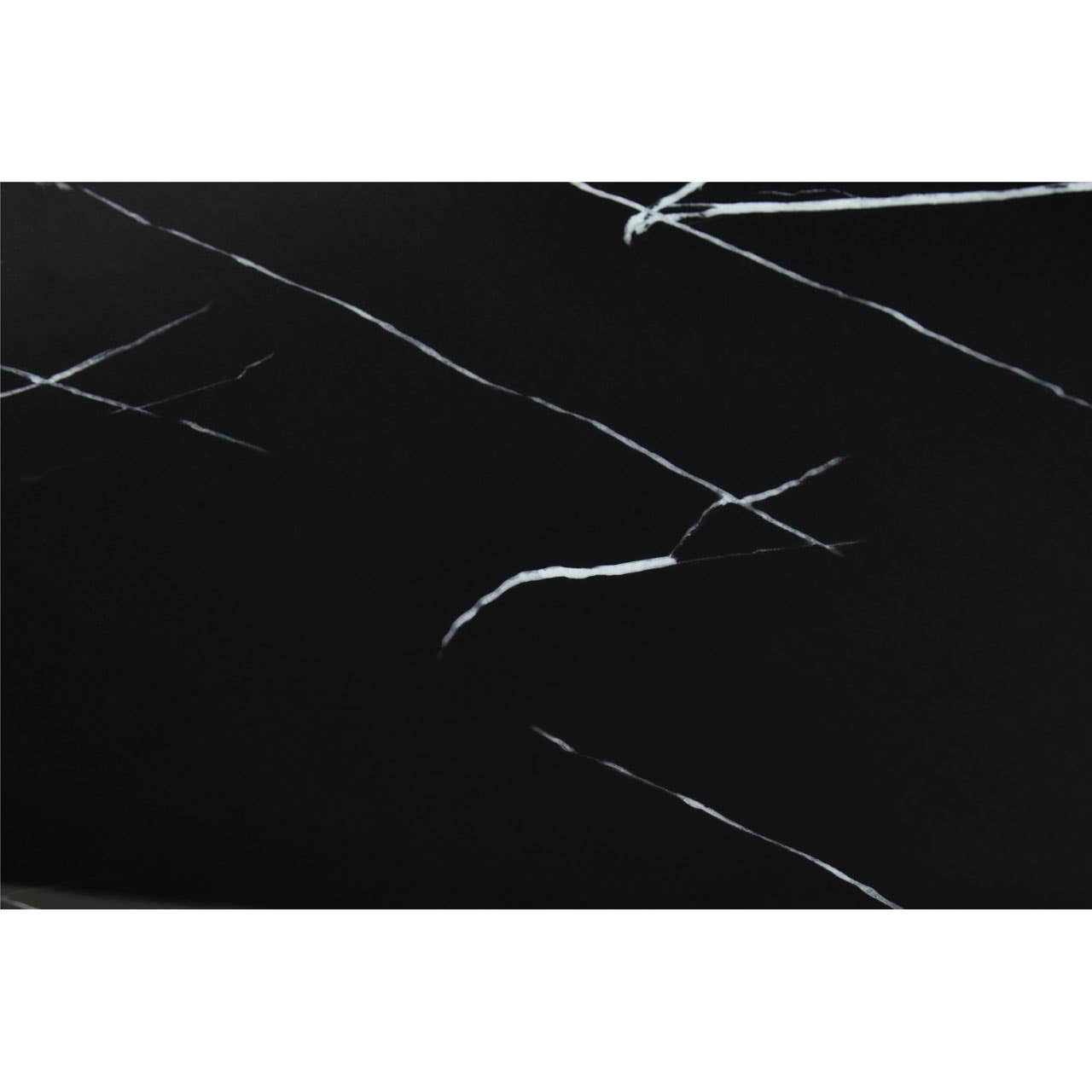 Moda White Marble Rectangular Dining Table