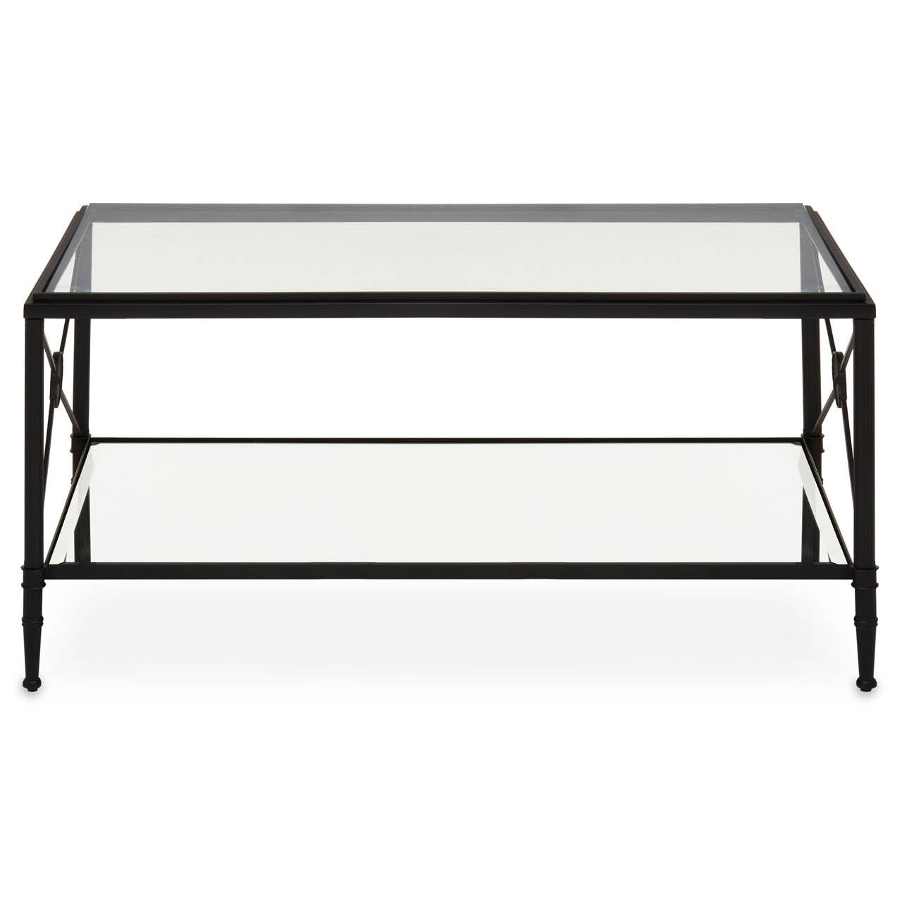 Axis Coffee Table With Black Finish Frame