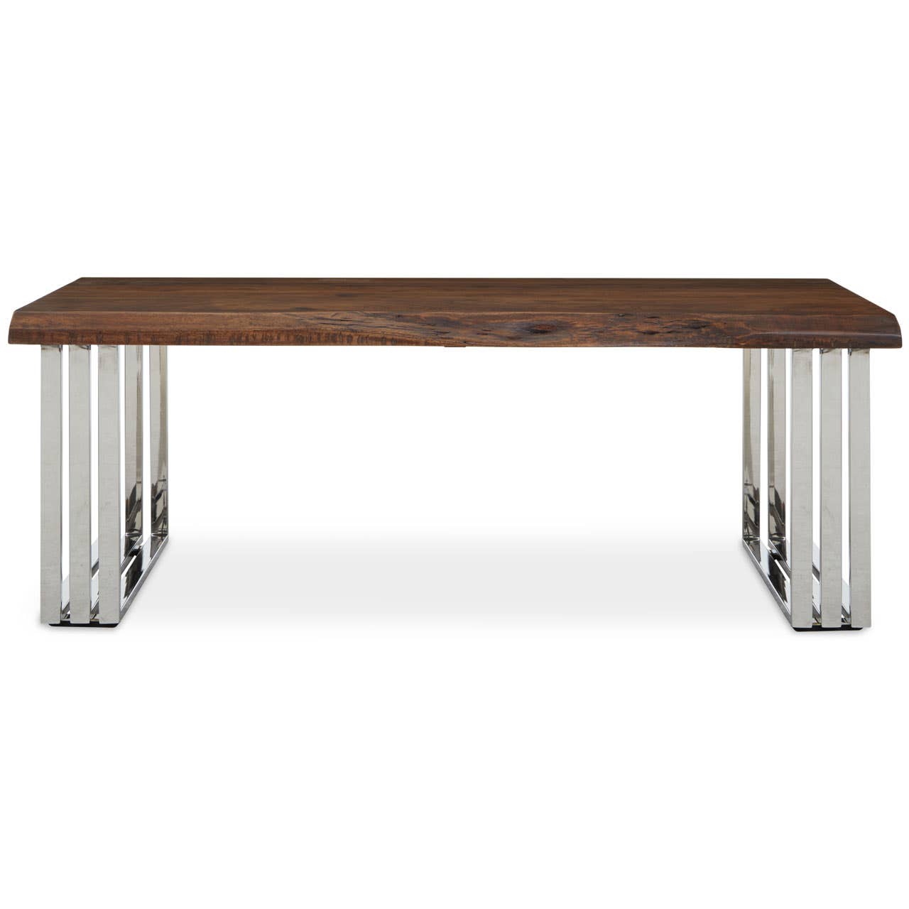 Hampstead Natural And Silver Coffee Table