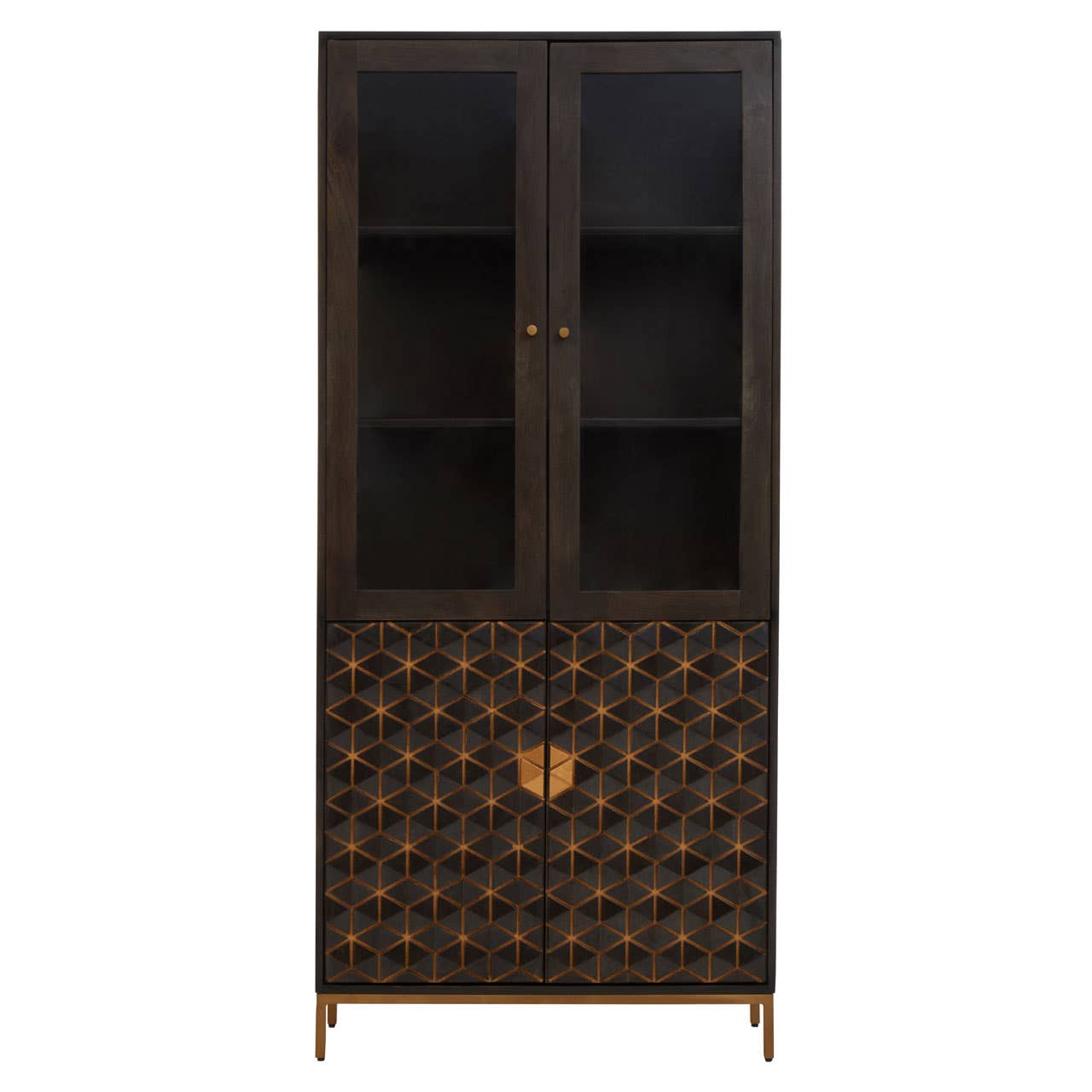Patina Grey Cabinet