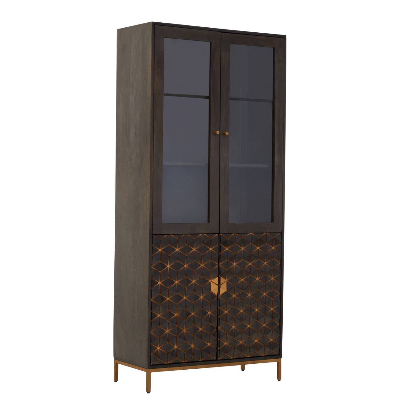 Patina Grey Cabinet