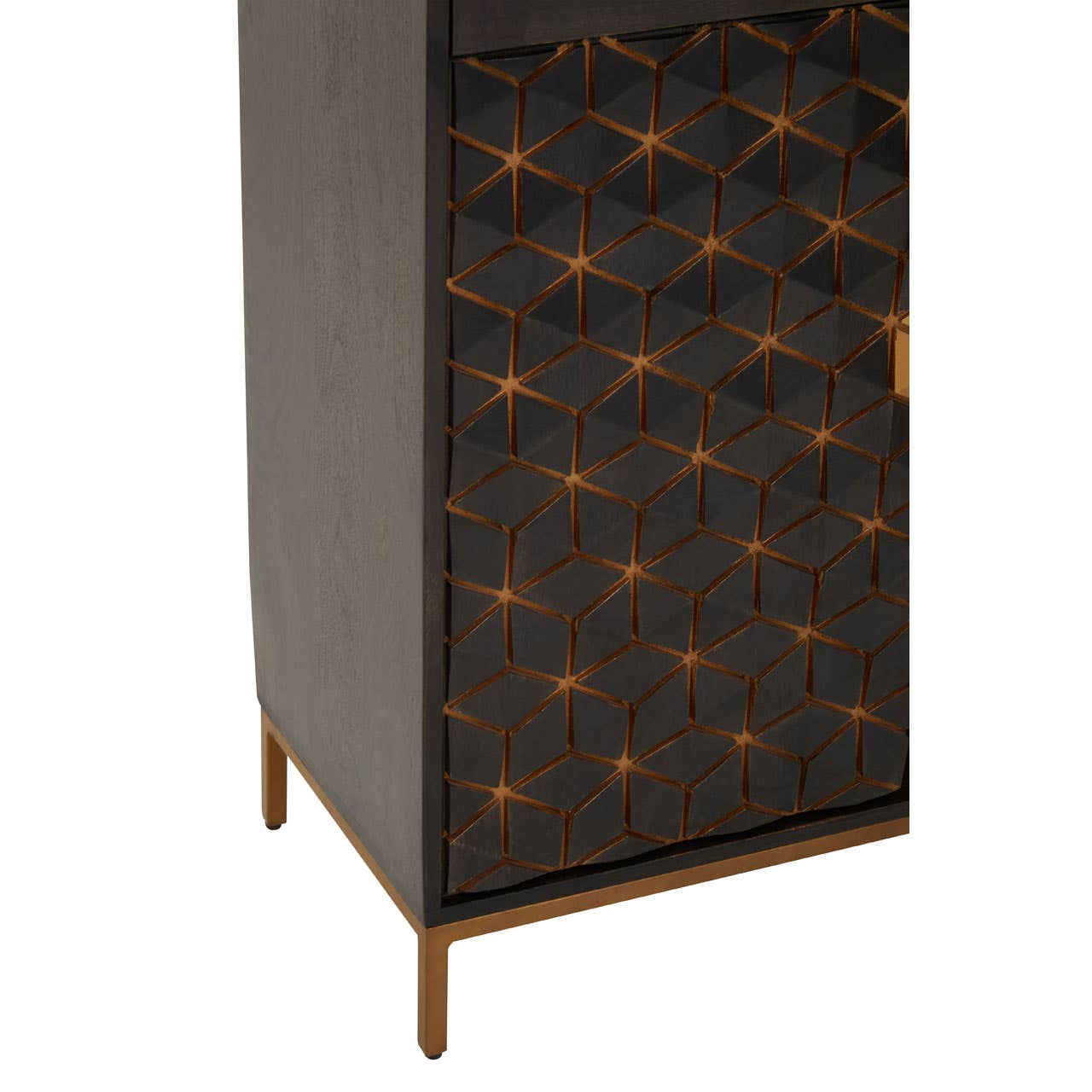 Patina Grey Cabinet