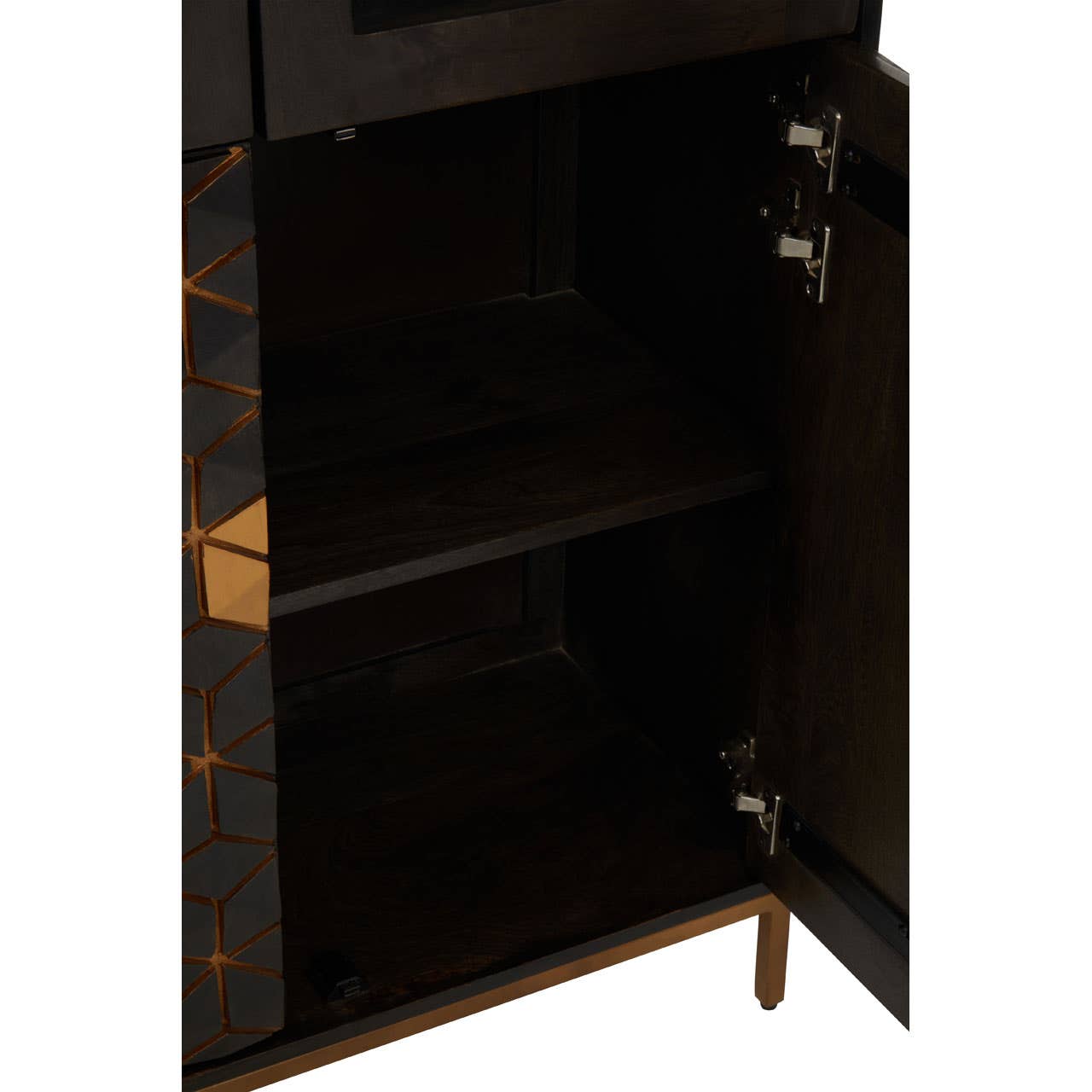 Patina Grey Cabinet