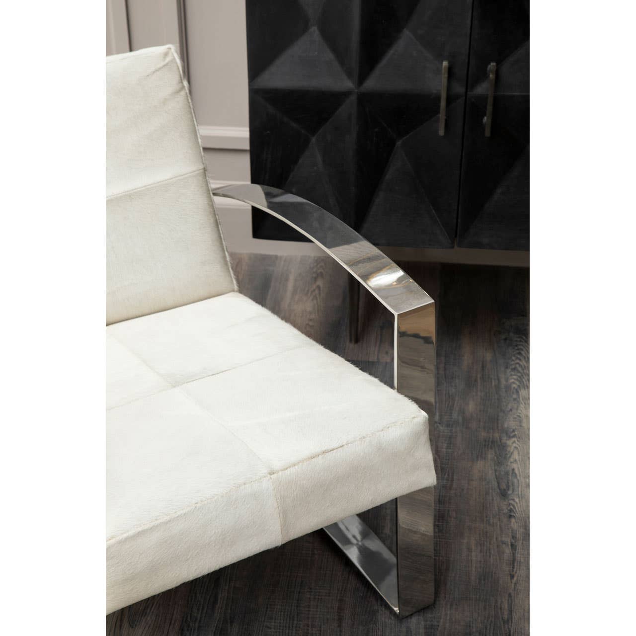 Kensington Townhouse Chair With Steel Legs