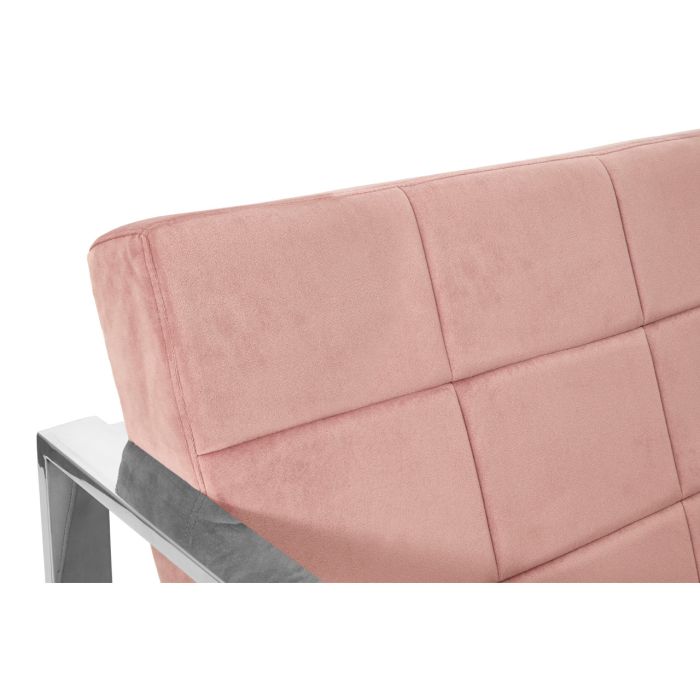 VOGUE PINK VELVET COCKTAIL CHAIR