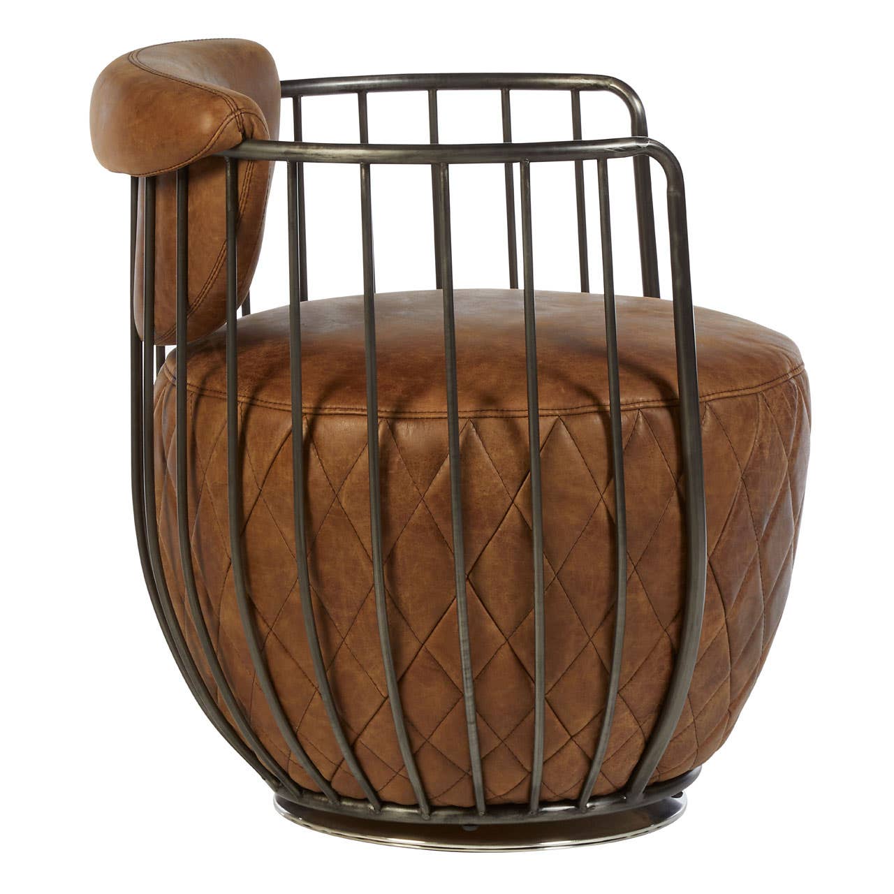 Hoxton Light Brown Leather Chair