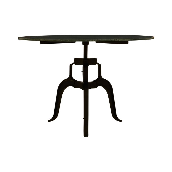 Ocsav 3 Leg Large Green Marble / Iron Table