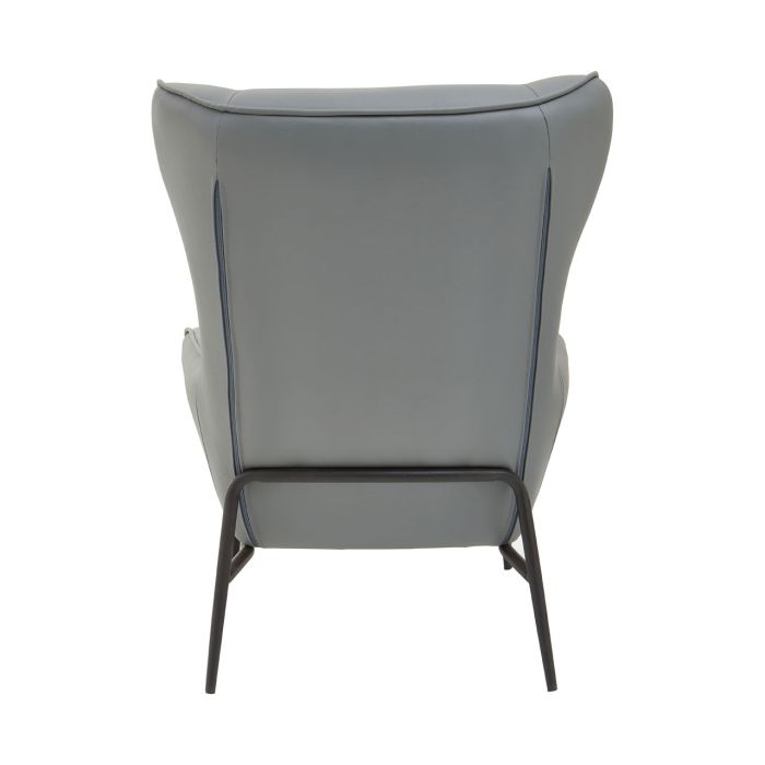 Kaiko Grey Armchair And Footstool