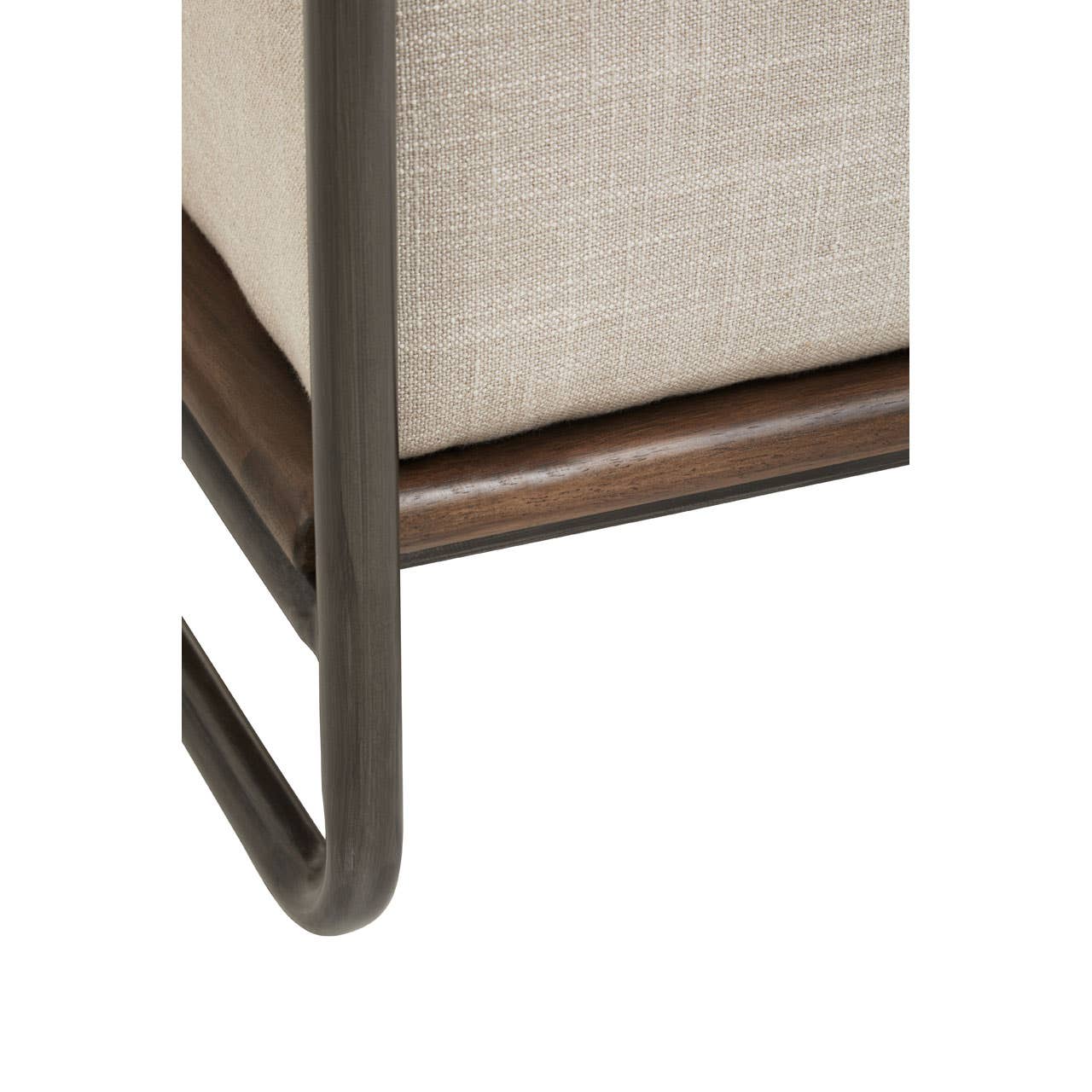 Hoxton Cognac And Natural Leather Chair
