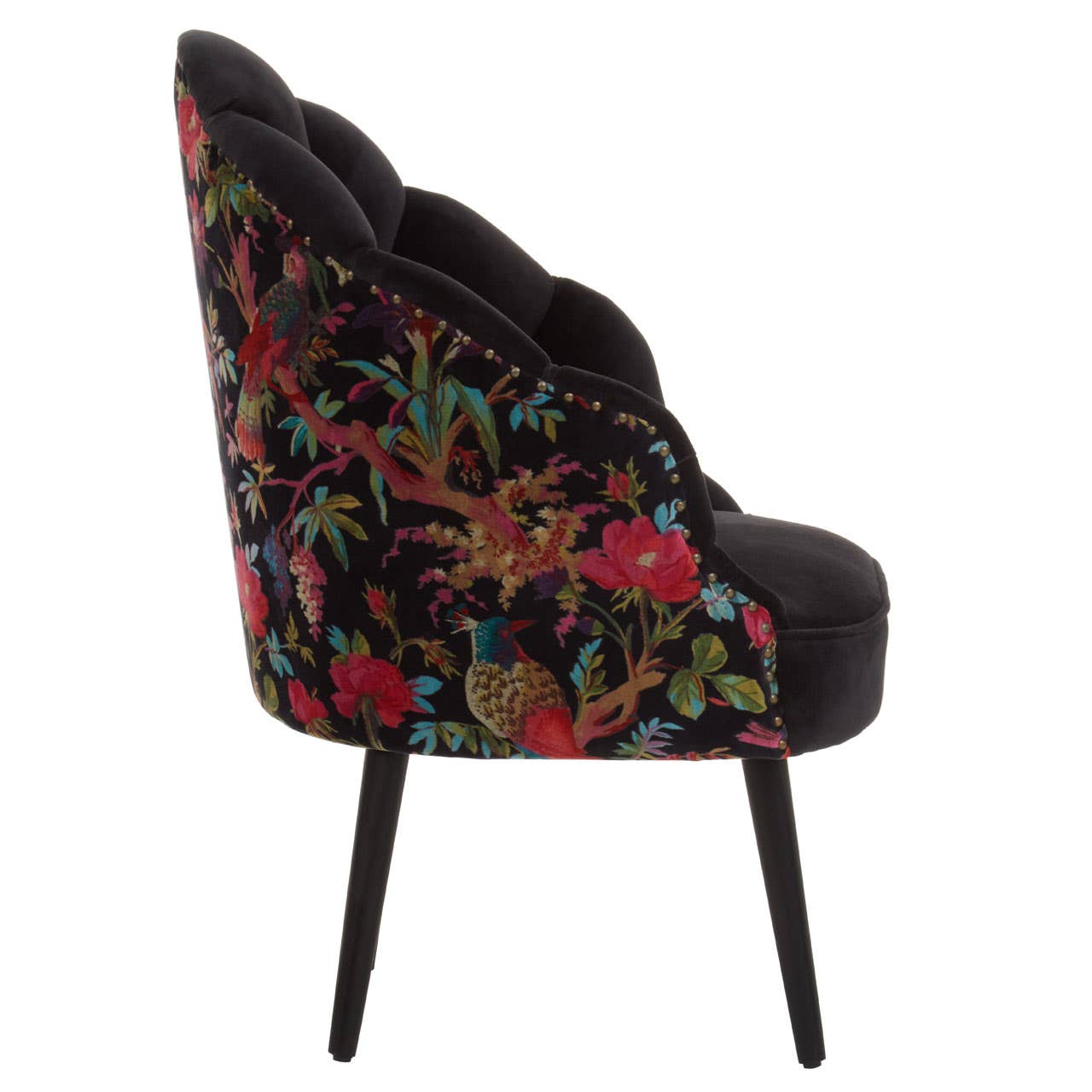 Cefena Multicoloured Peacock Chair