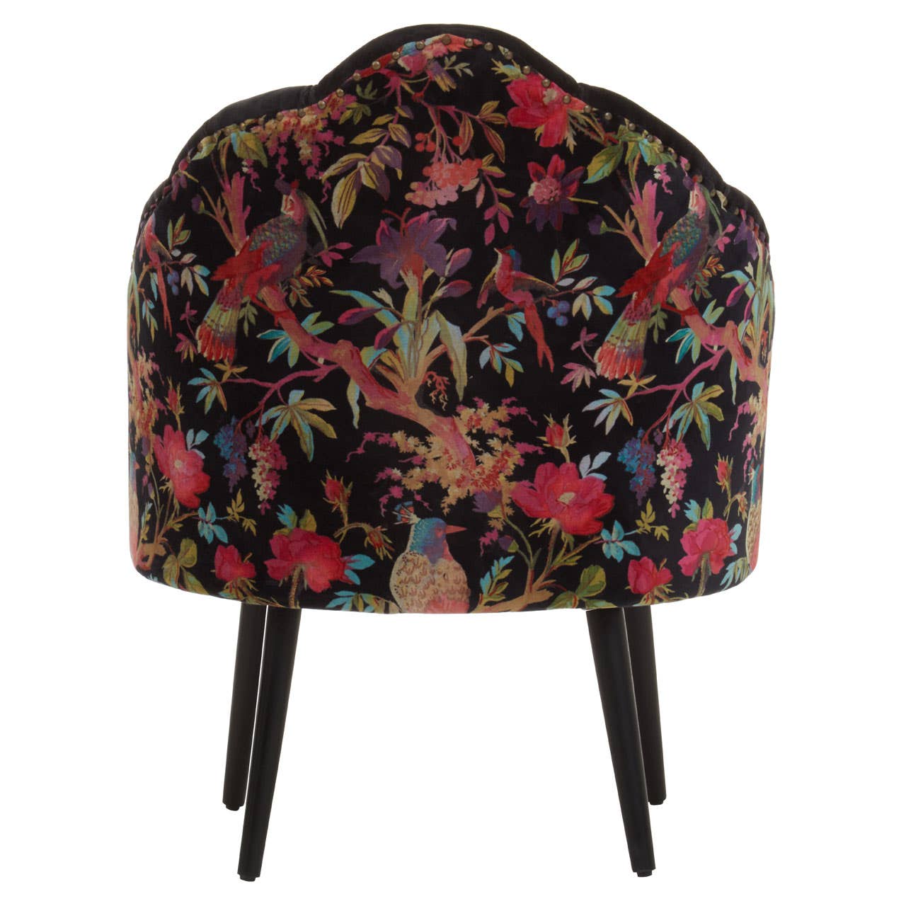Cefena Multicoloured Peacock Chair