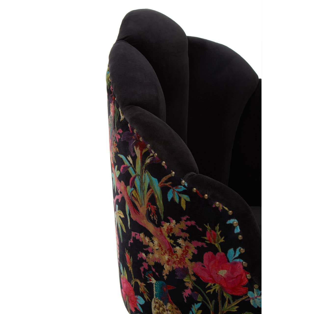 Cefena Multicoloured Peacock Chair