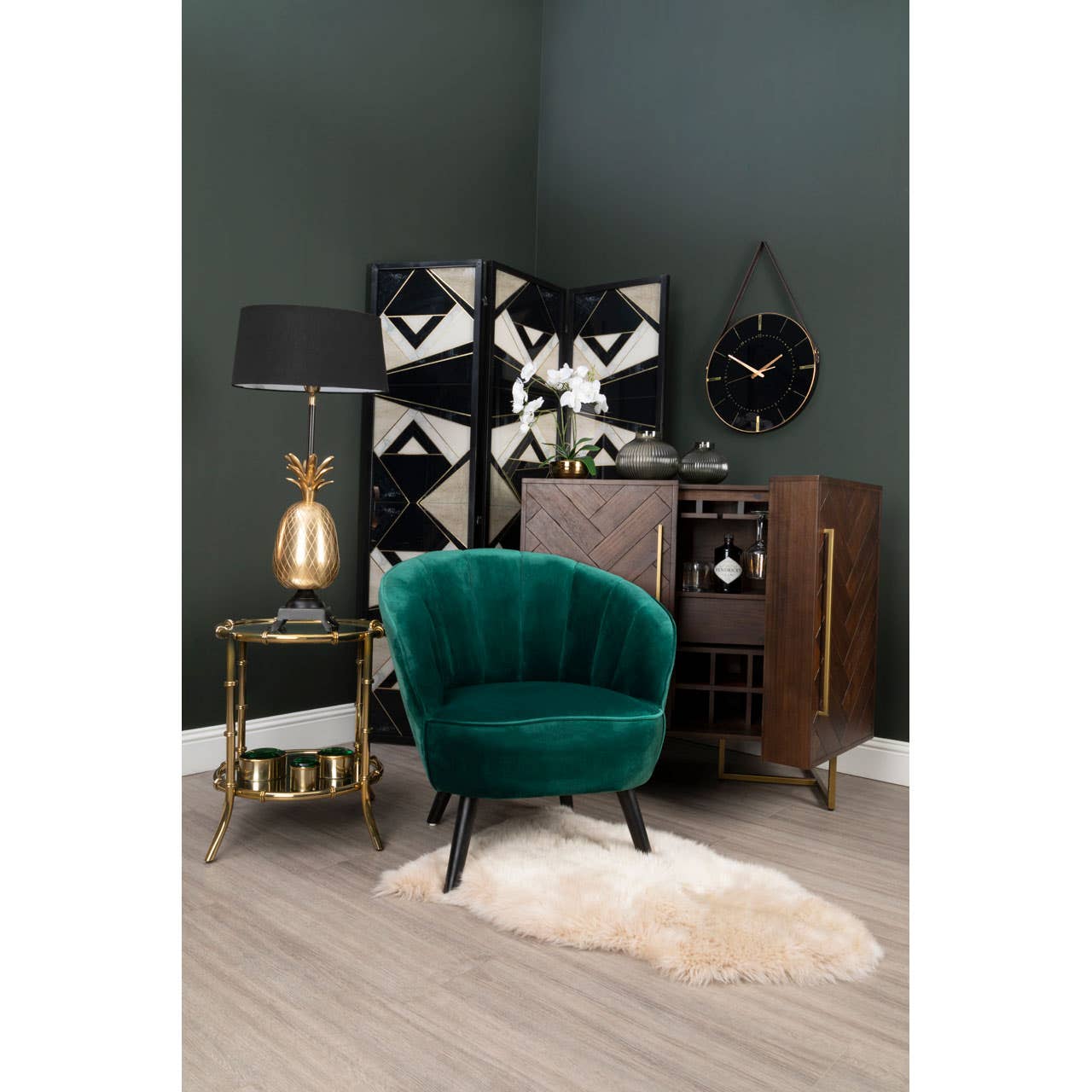 Lyon 3 Drawers Bookcasebrando Drinks Cabinet