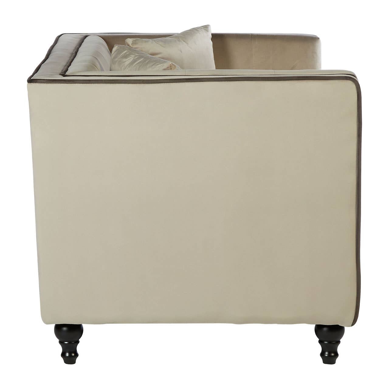 Ferris Mink Velvet 2 Seat Sofa