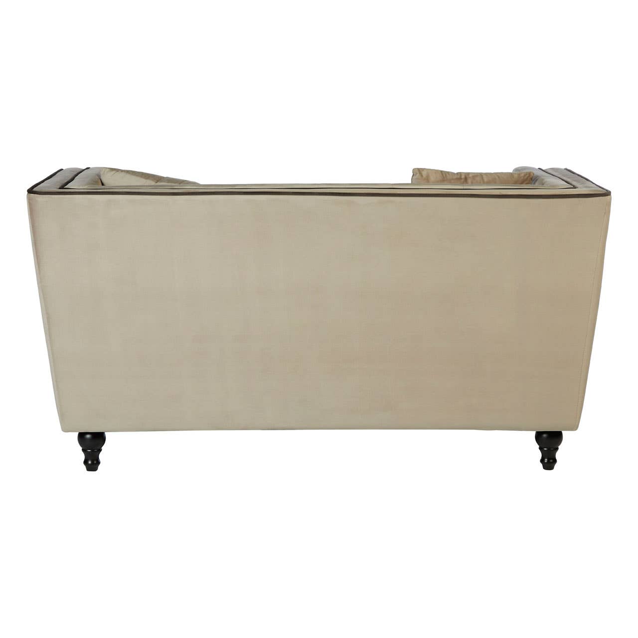 Ferris Mink Velvet 2 Seat Sofa