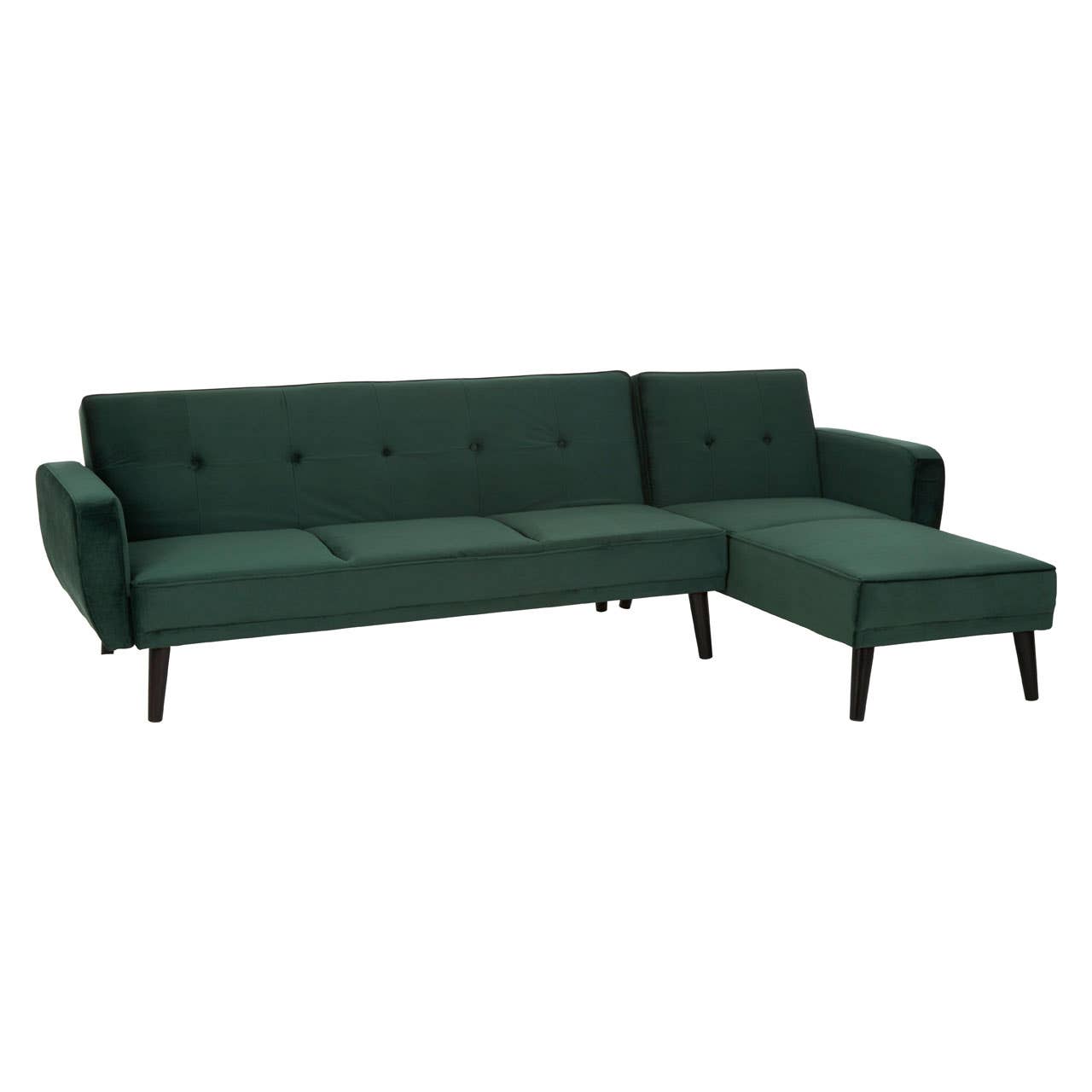 SERENE 3 SEAT GREEN SOFA BED