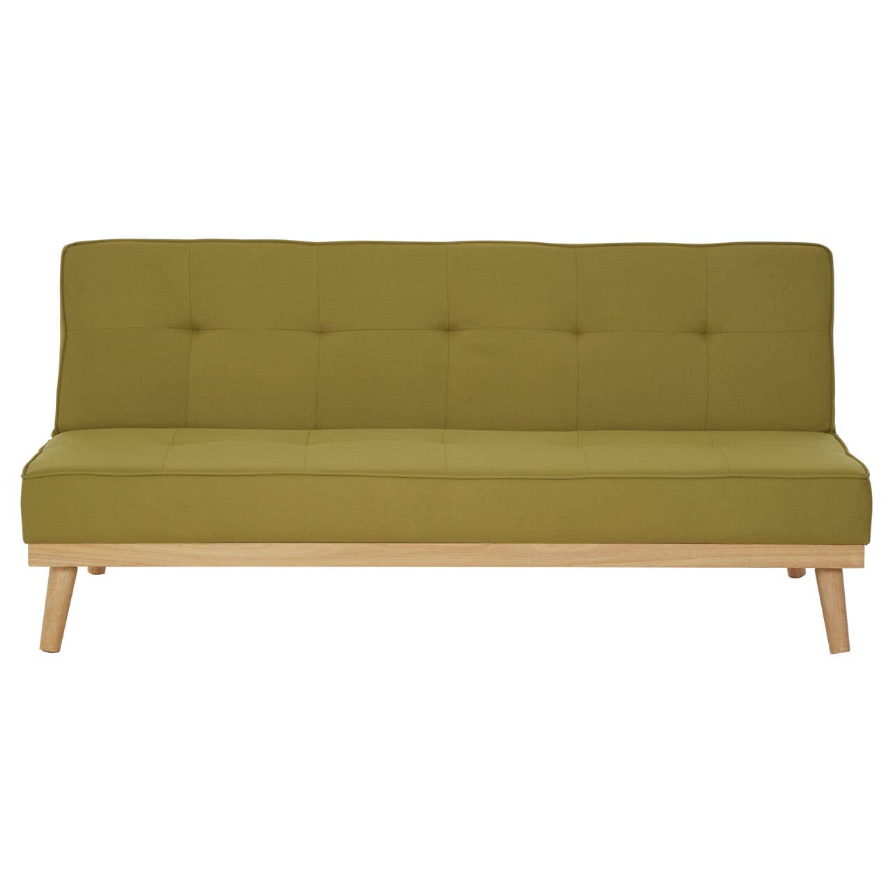 Stockholm 3 Seat Green Sofa Bed