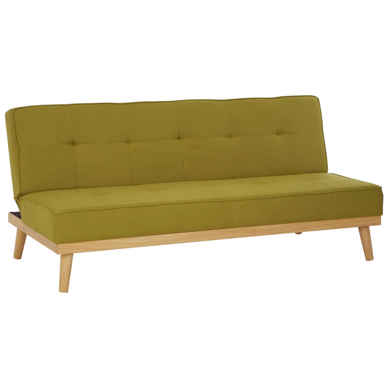 Stockholm 3 Seat Green Sofa Bed