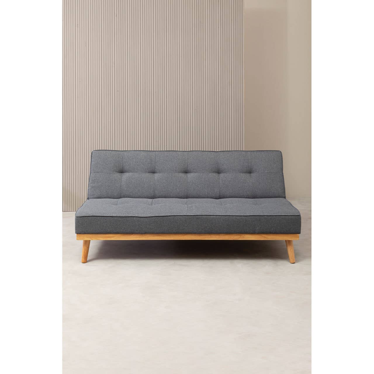 Stockholm 3 Seat Grey Sofa Bed