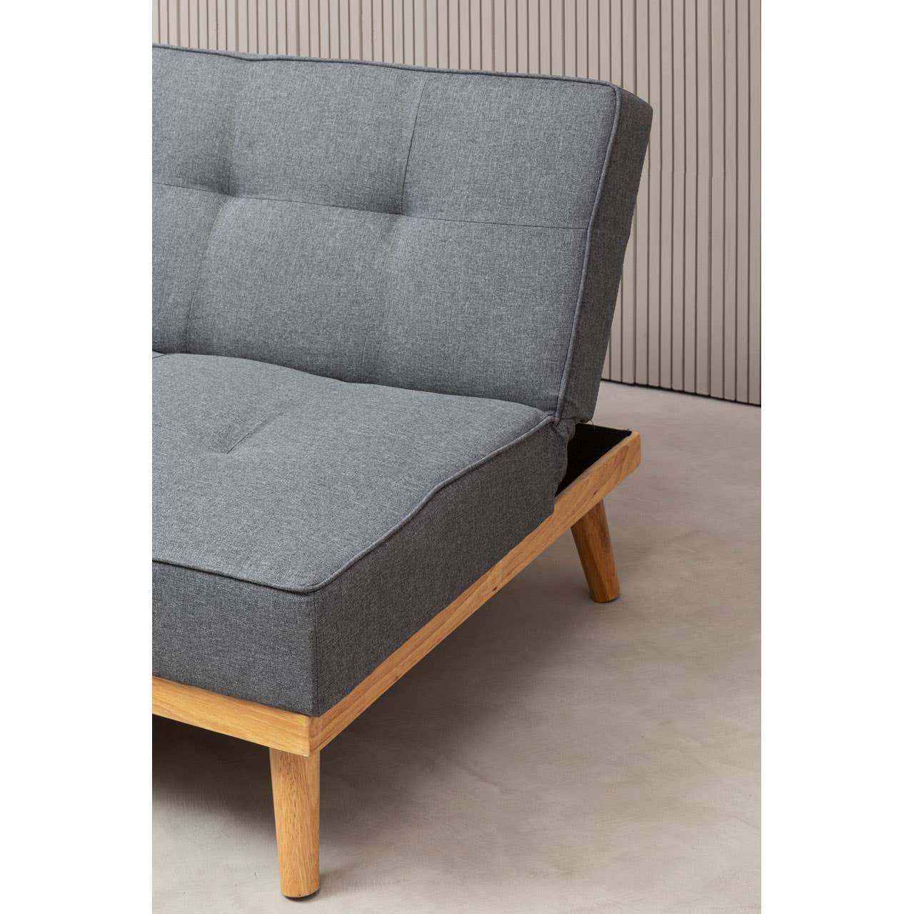 Stockholm 3 Seat Grey Sofa Bed