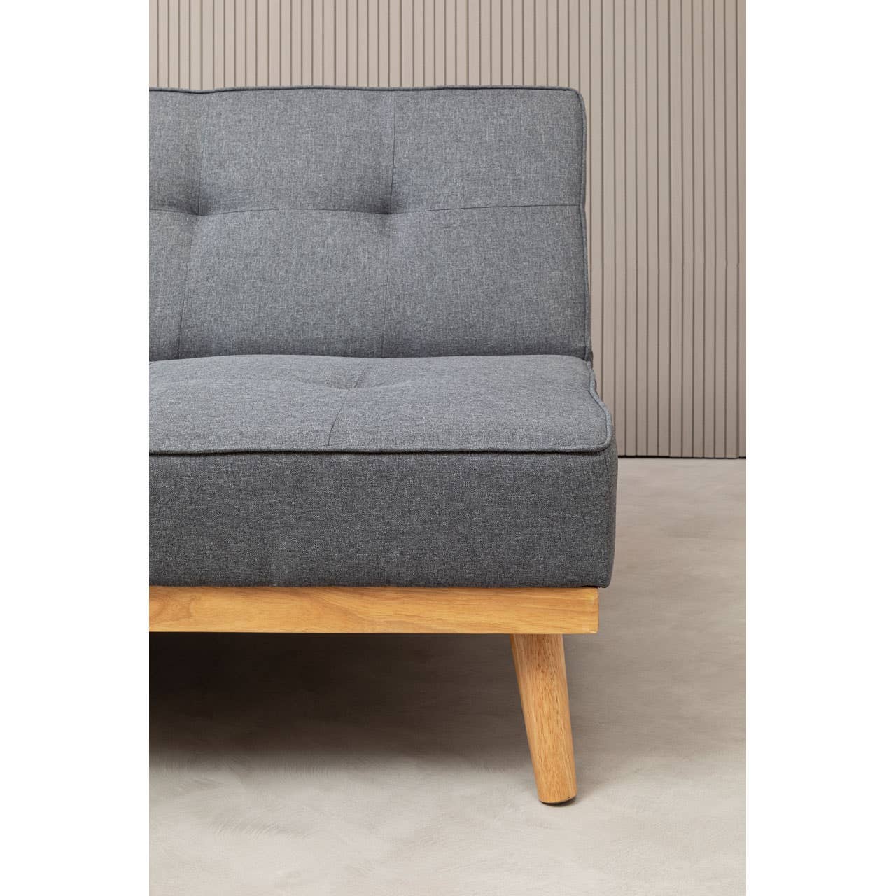 Stockholm 3 Seat Grey Sofa Bed