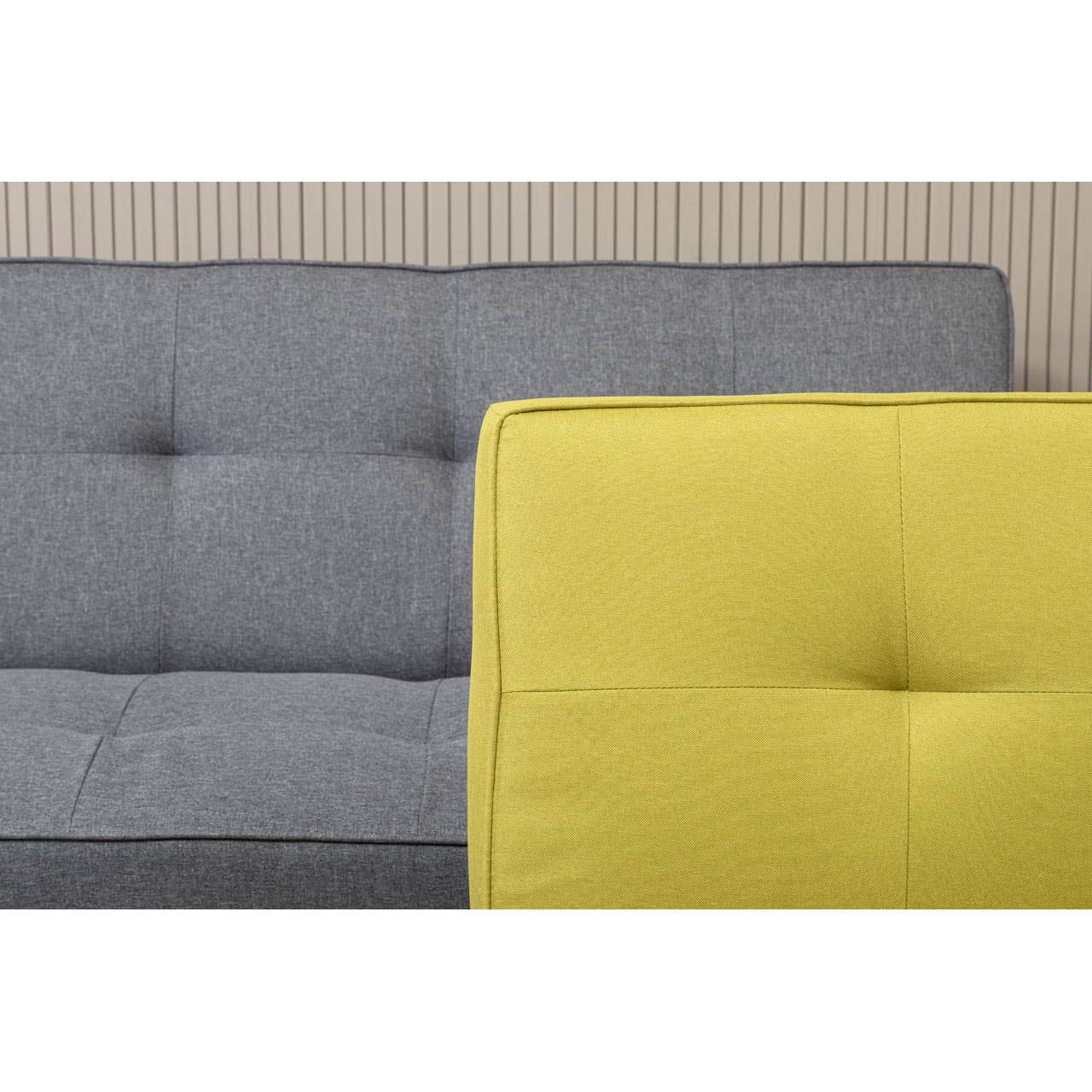 Stockholm 3 Seat Grey Sofa Bed