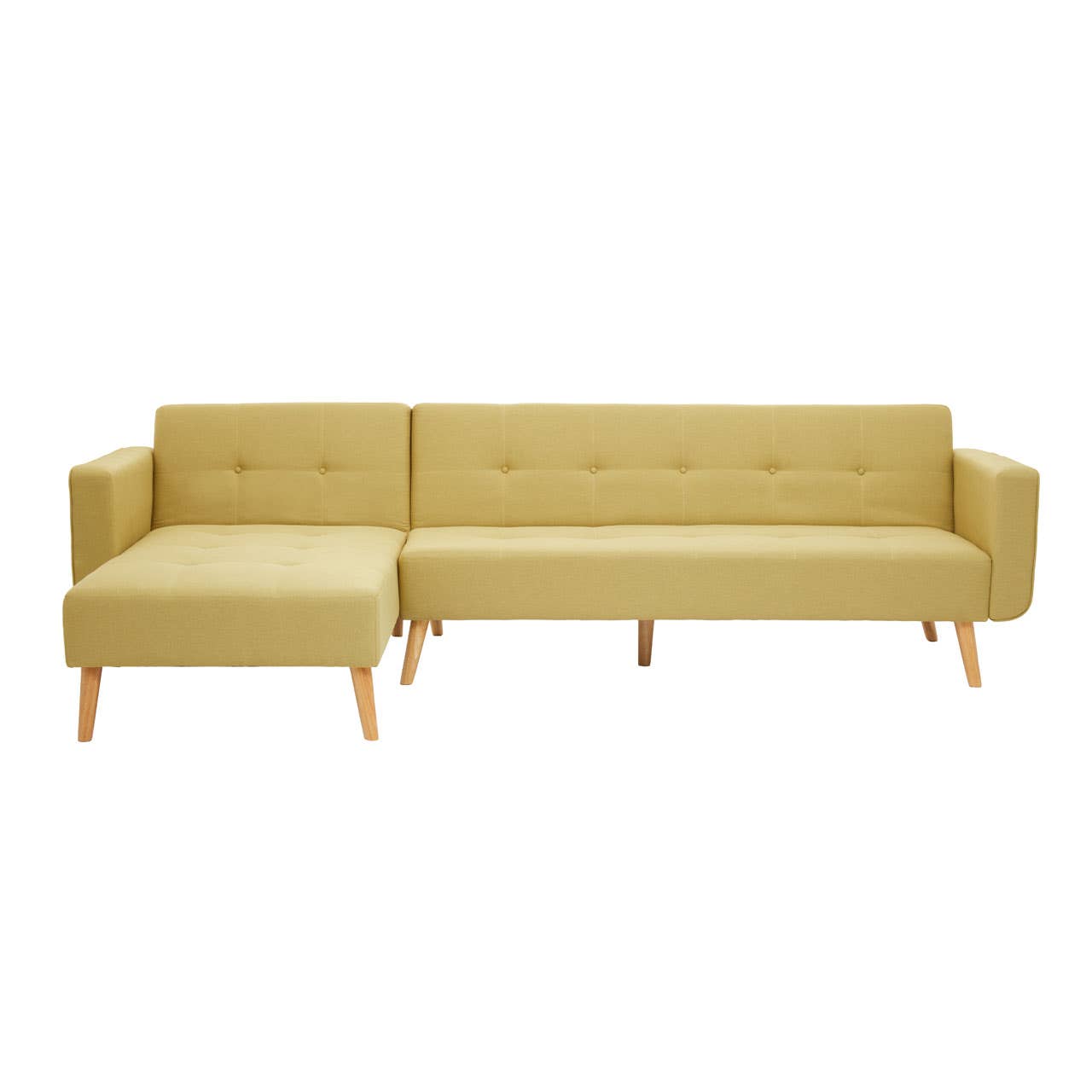 Hagen Olive Large Corner Sofa Bed