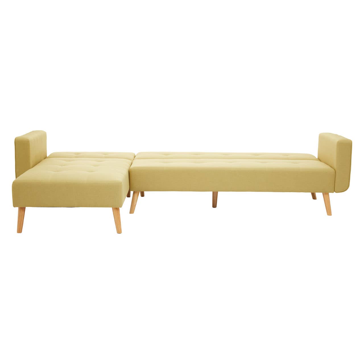 Hagen Olive Large Corner Sofa Bed