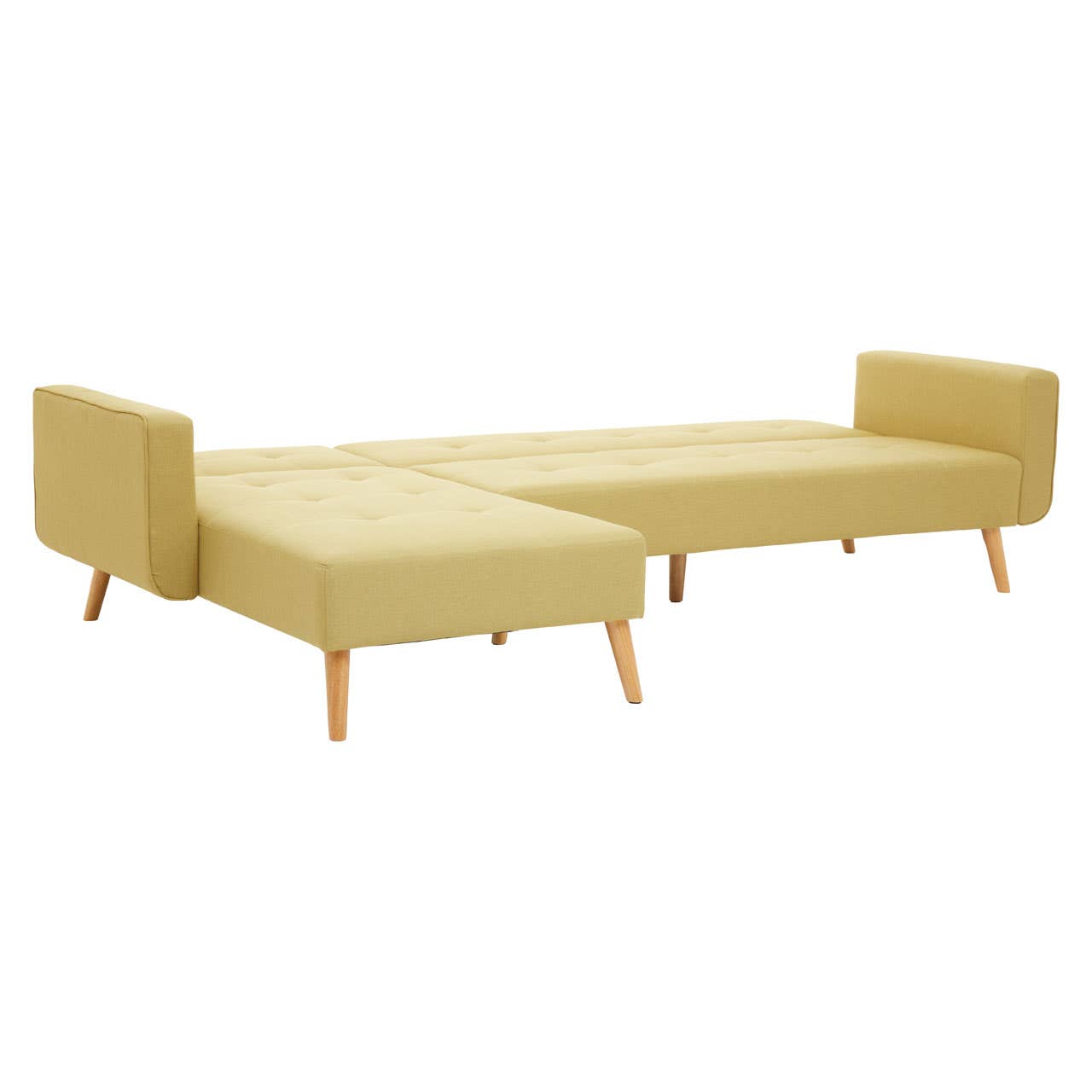 Hagen Olive Large Corner Sofa Bed