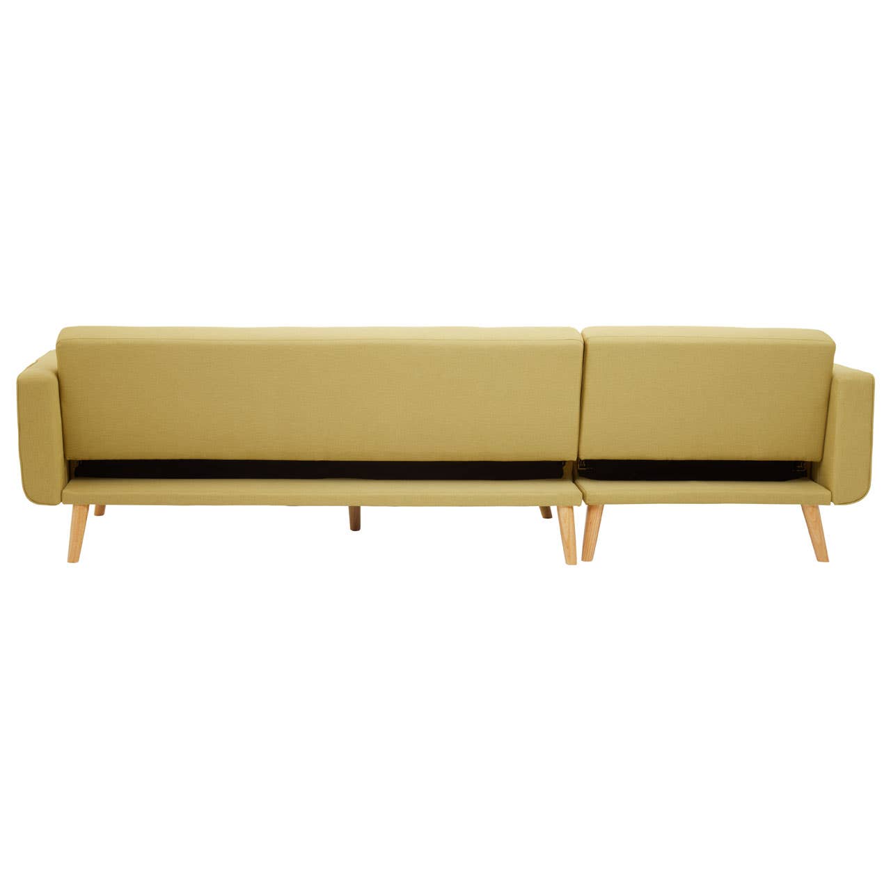 Hagen Olive Large Corner Sofa Bed