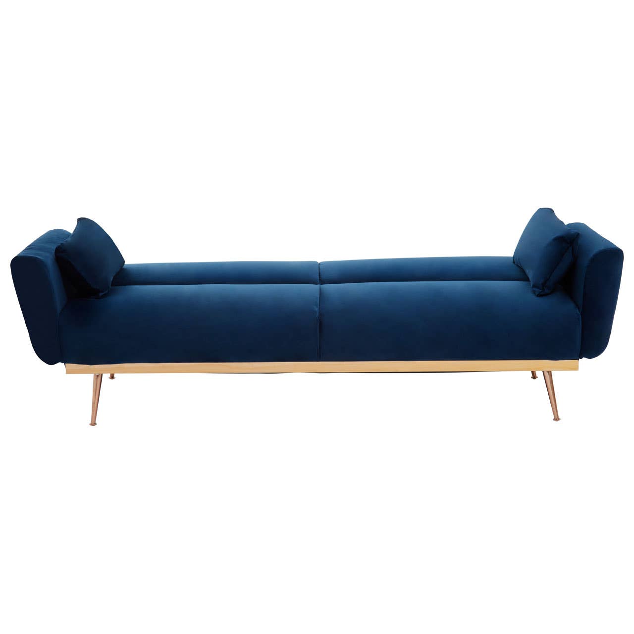 Hatton Dark Blue Velvet Sofa Bed