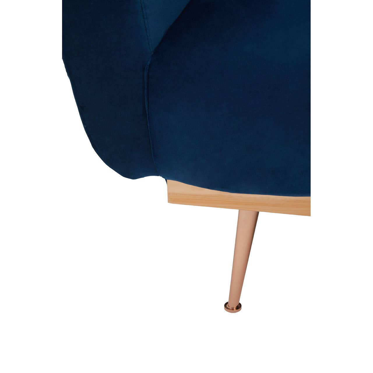 Hatton Dark Blue Velvet Sofa Bed