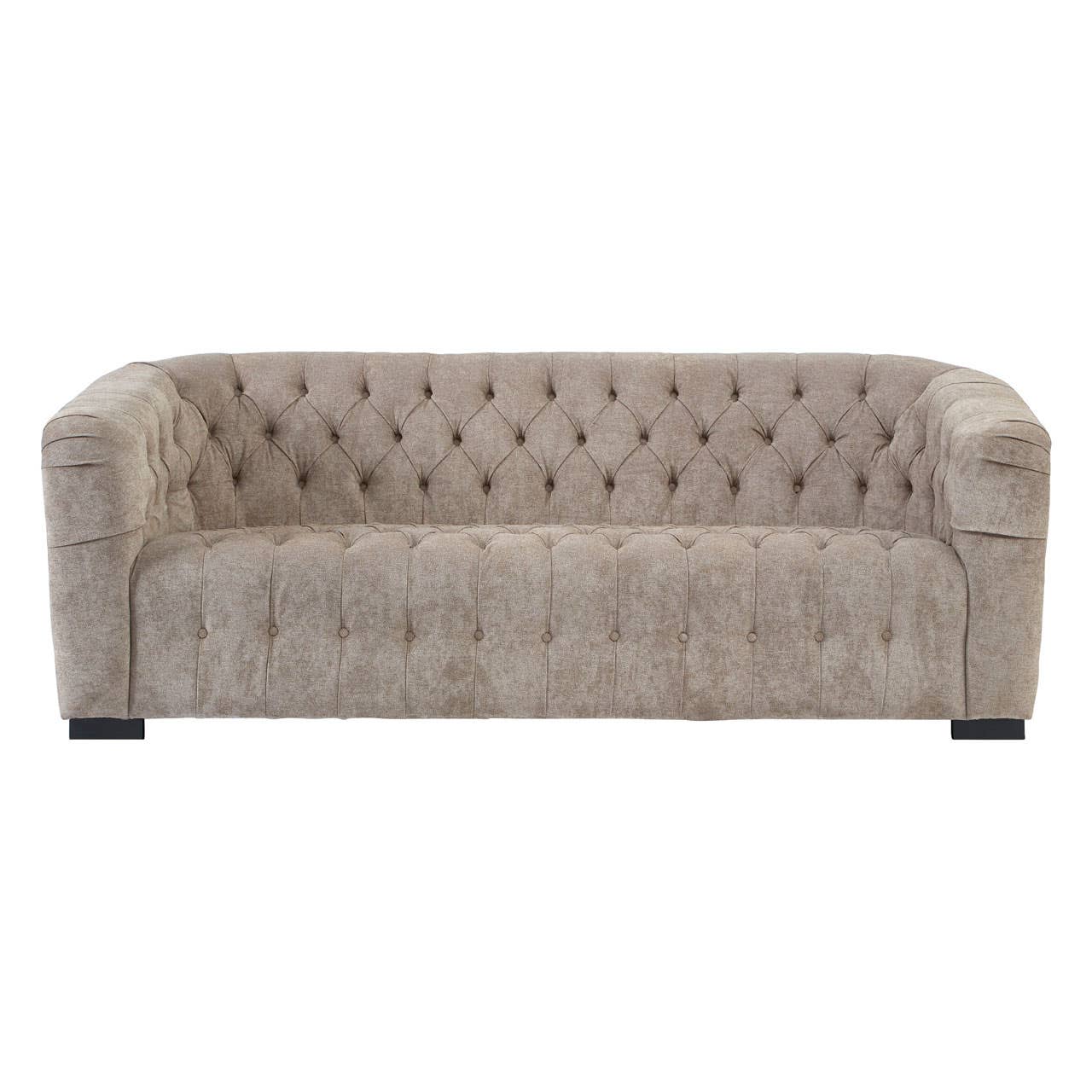 Fenton Natural Fabric 3 Seater Sofa