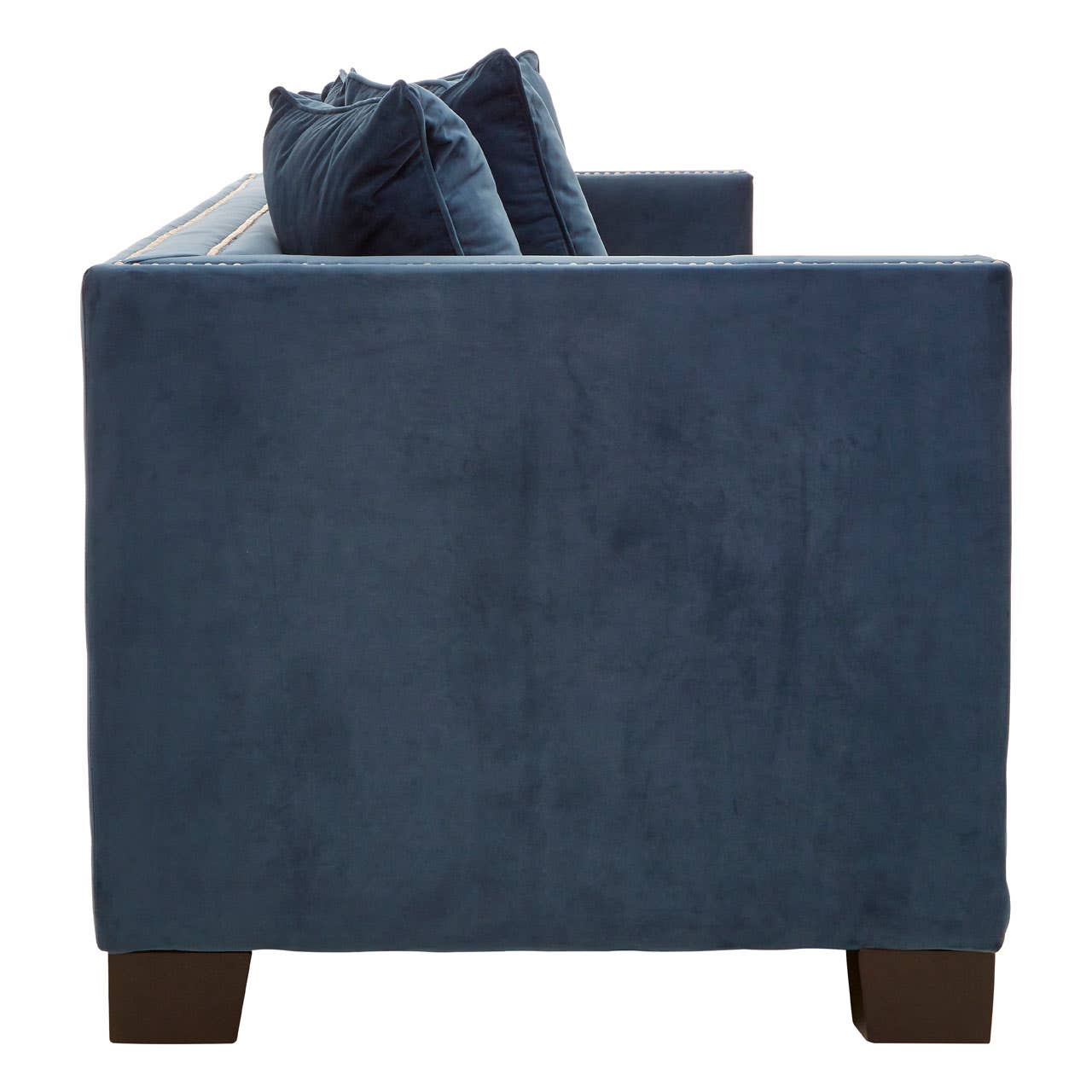 Sofia 3 Seater Midnight Velvet Sofa
